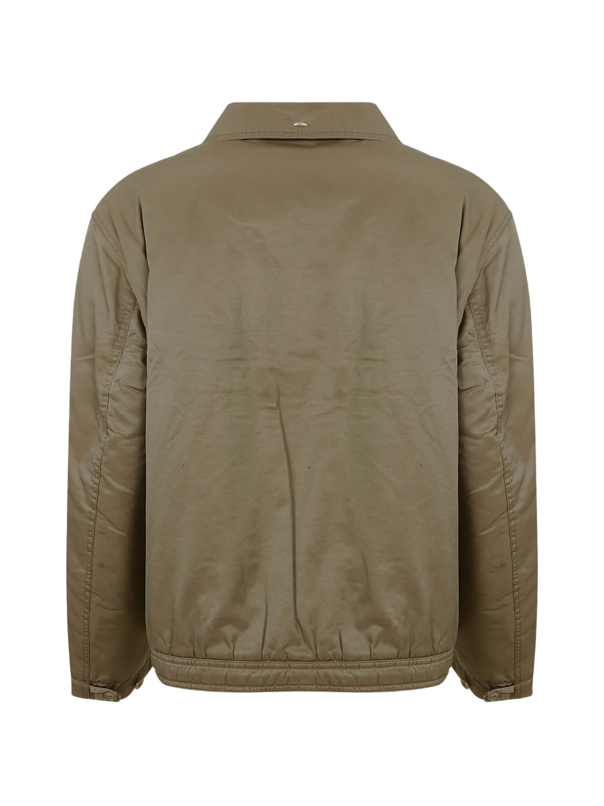 buttoned auto jacket