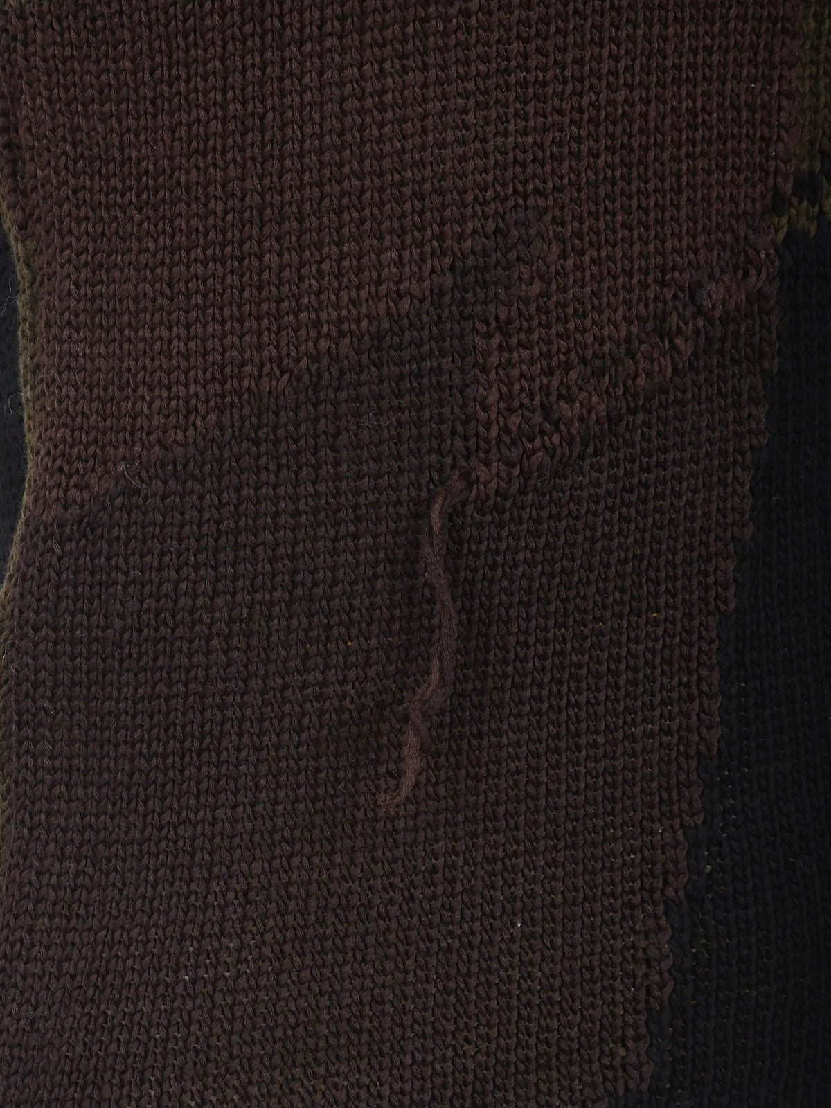 Solo intarsia distressed top