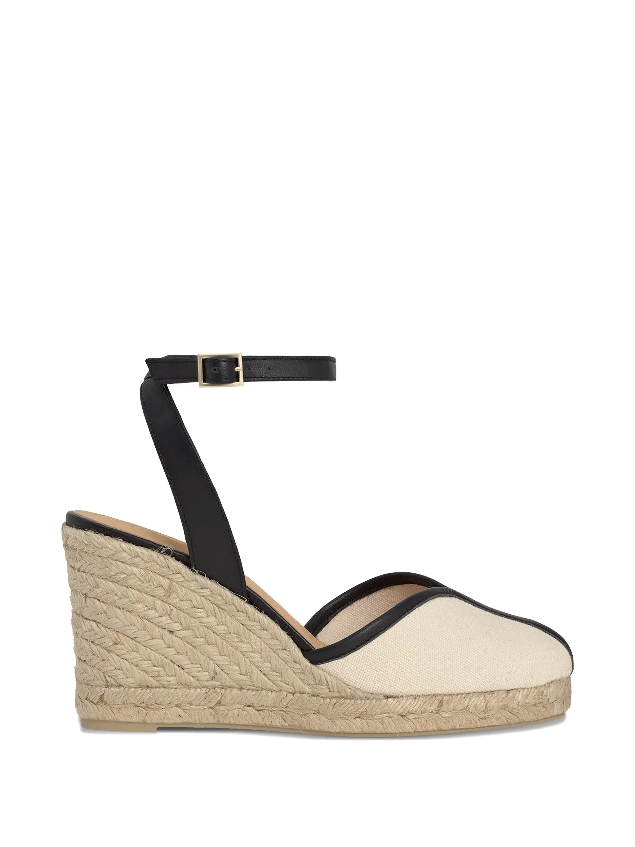 Cecilia ankle-strap wedge espadrilles