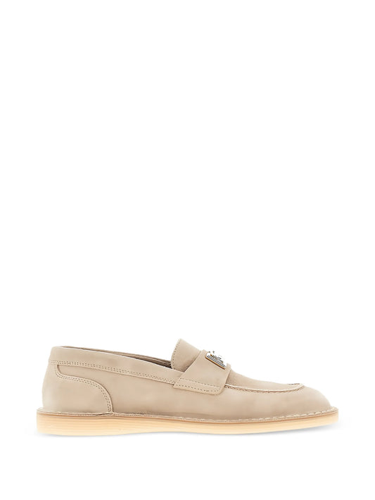 suede loafers