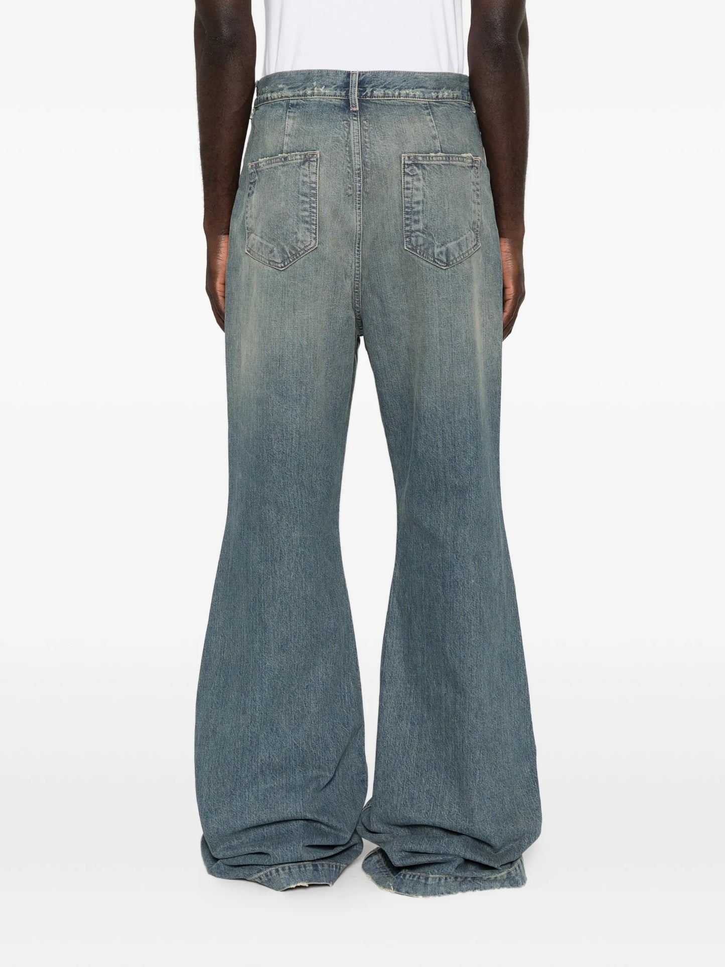 five-pockets flared jeans