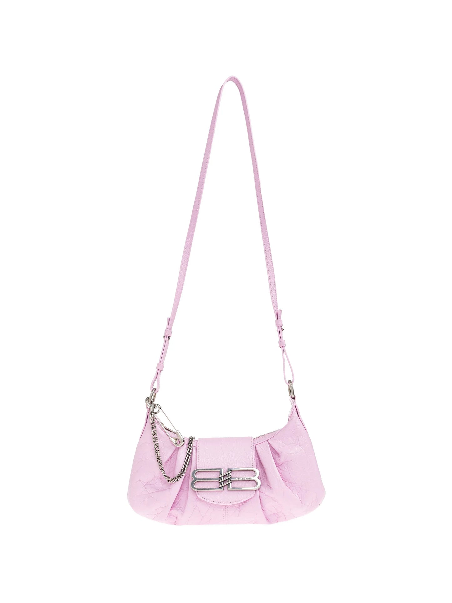 Pamela ruched leather tote bag