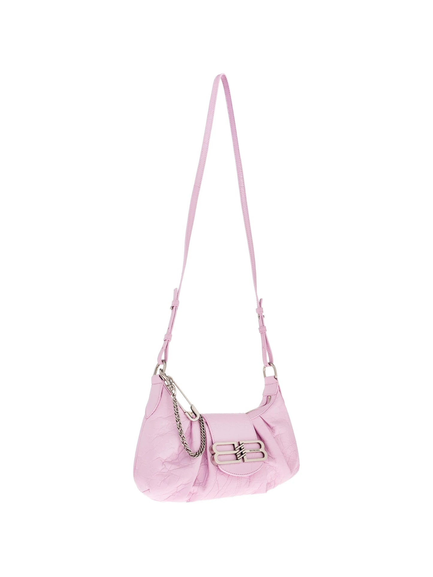 Pamela ruched leather tote bag