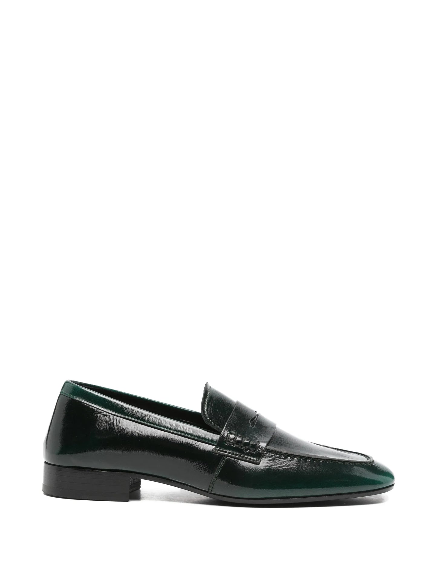 penny-strap loafers