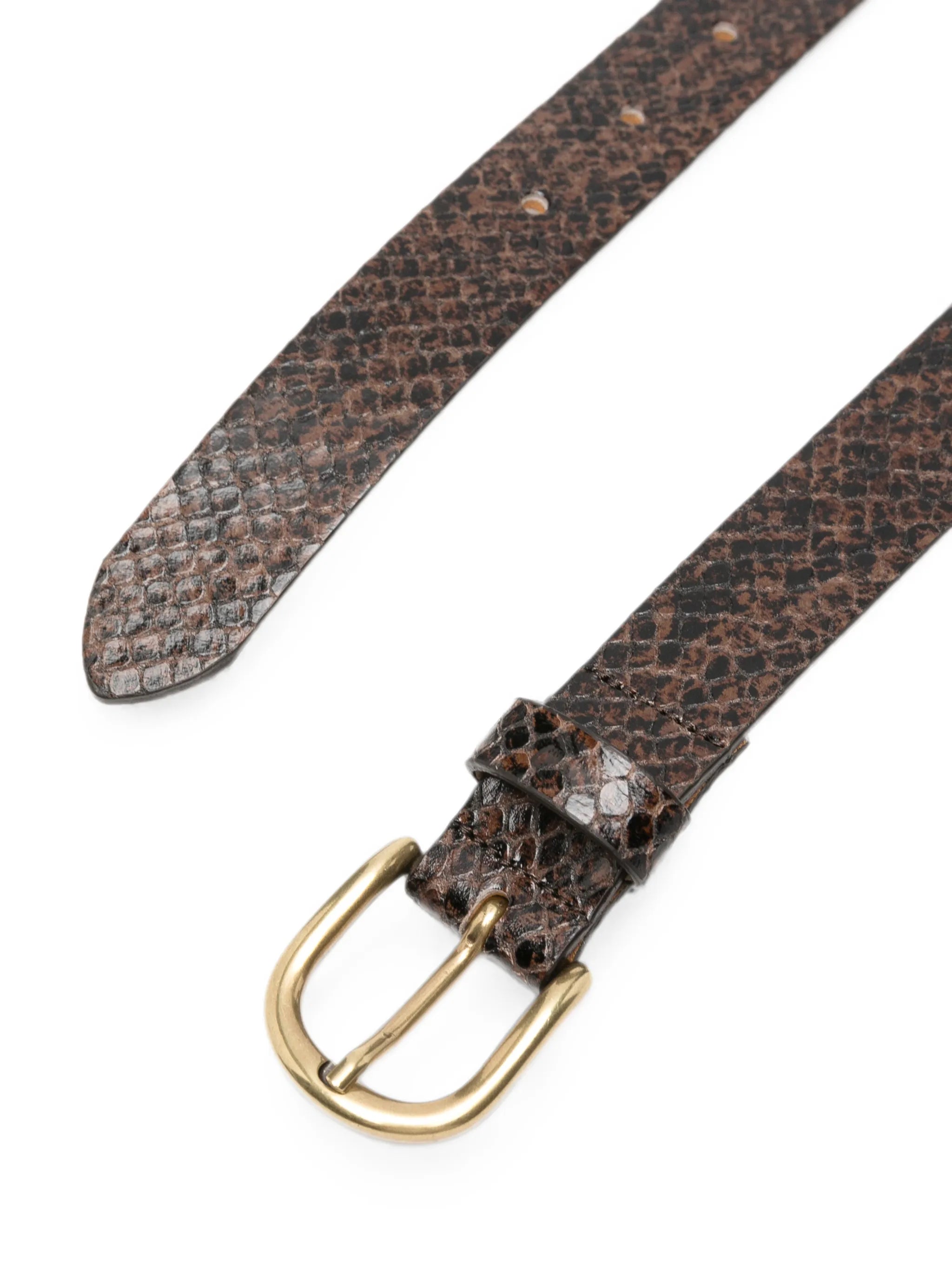 Zap leather belt