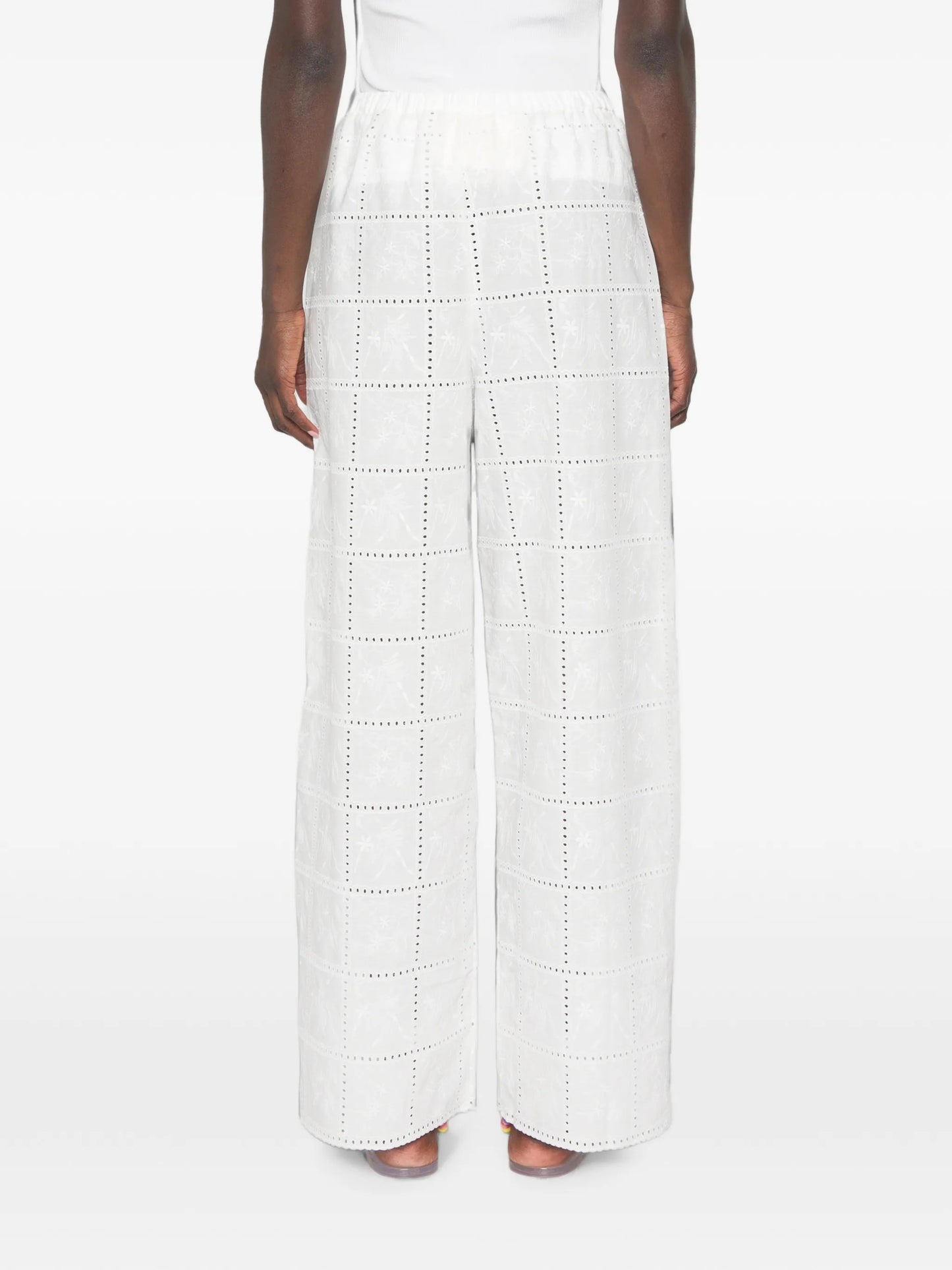 Mora broderie-anglaise trousers