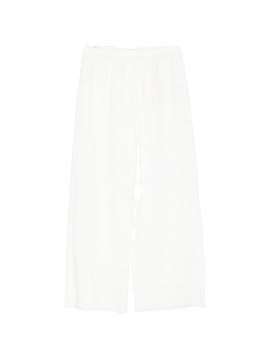 Mora broderie-anglaise trousers