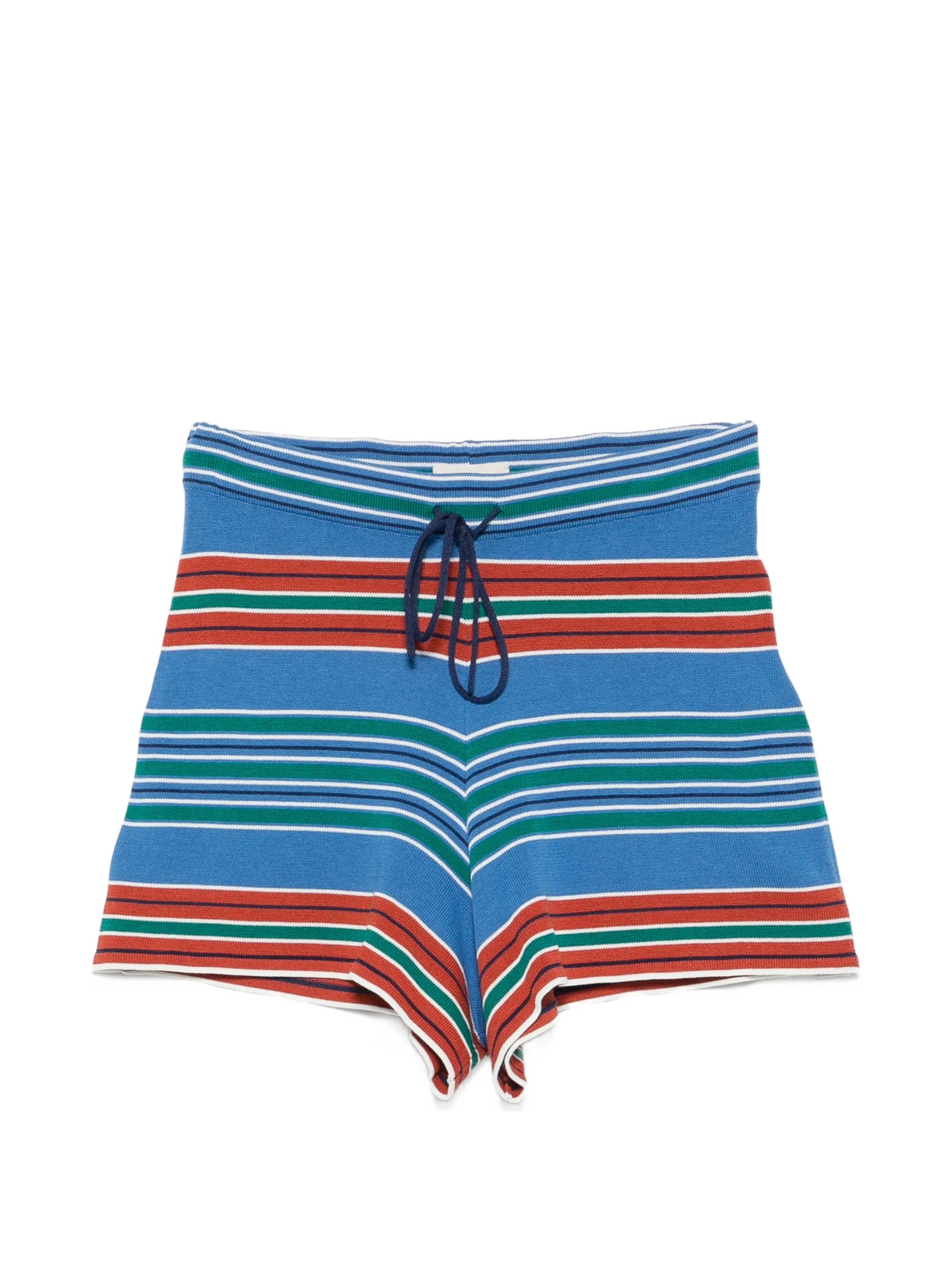 Carlo striped shorts