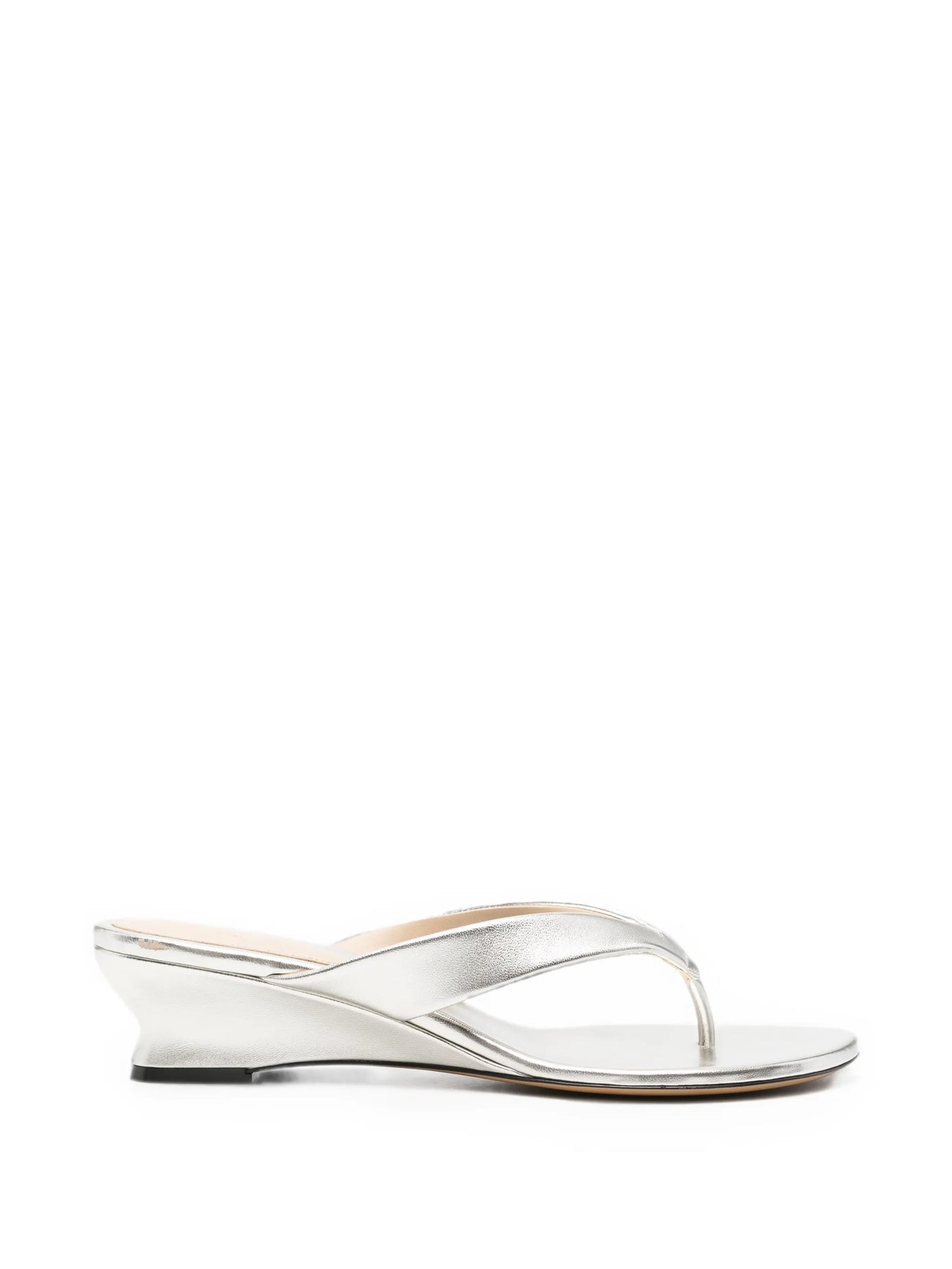 Micro Wedge thong sandals