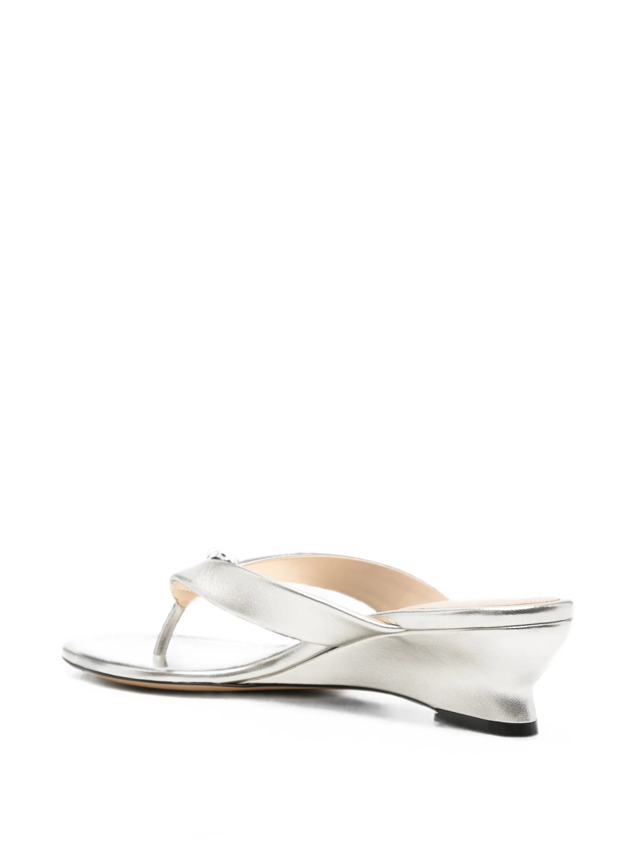 Micro Wedge thong sandals