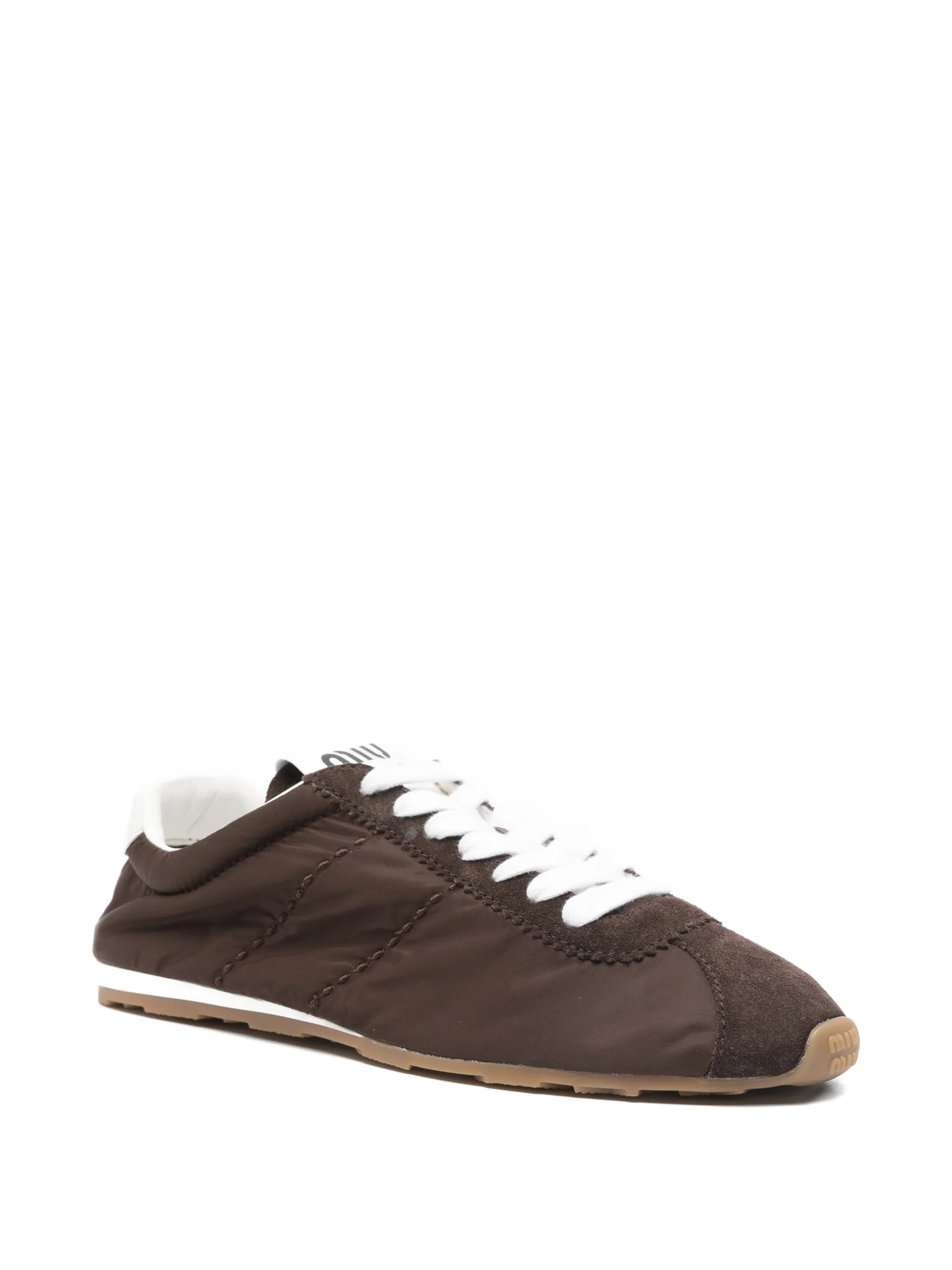 Plume  panelled sneakers
