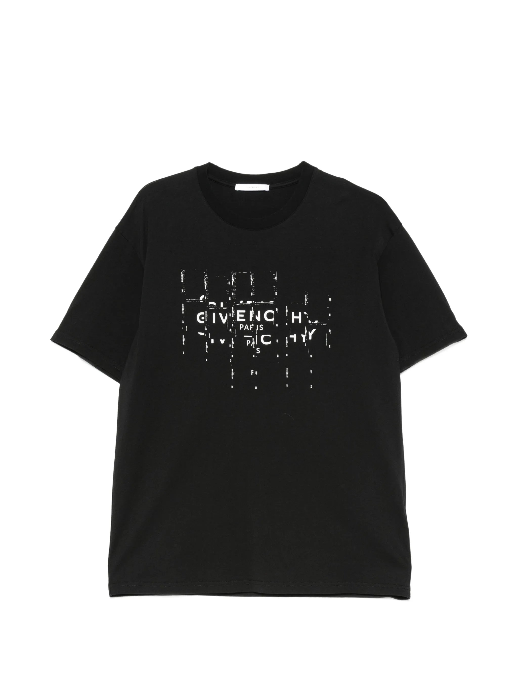 T-shirt in cotton with photographic negative print