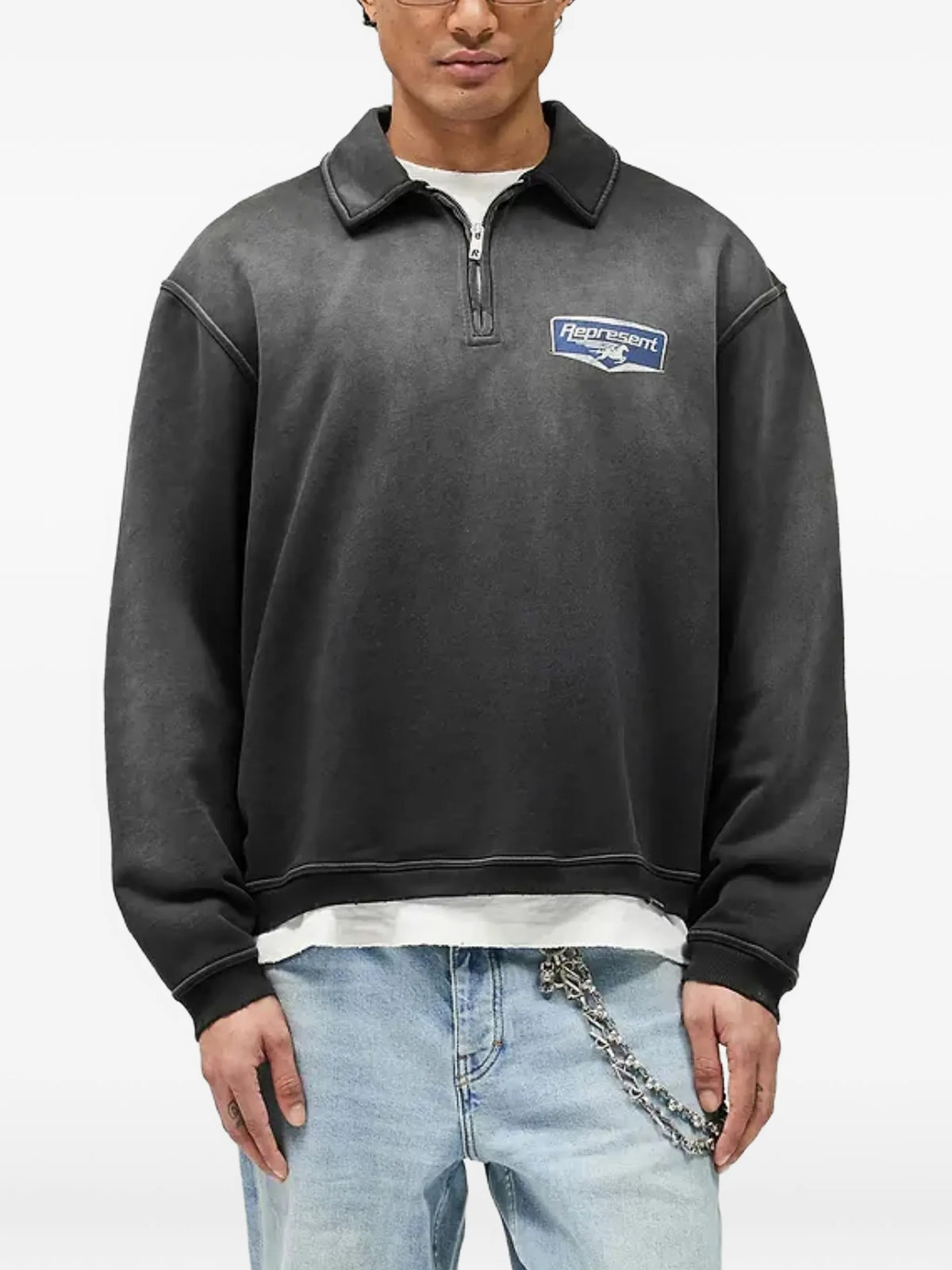 Nothing Faster quarter zip sweatshirt