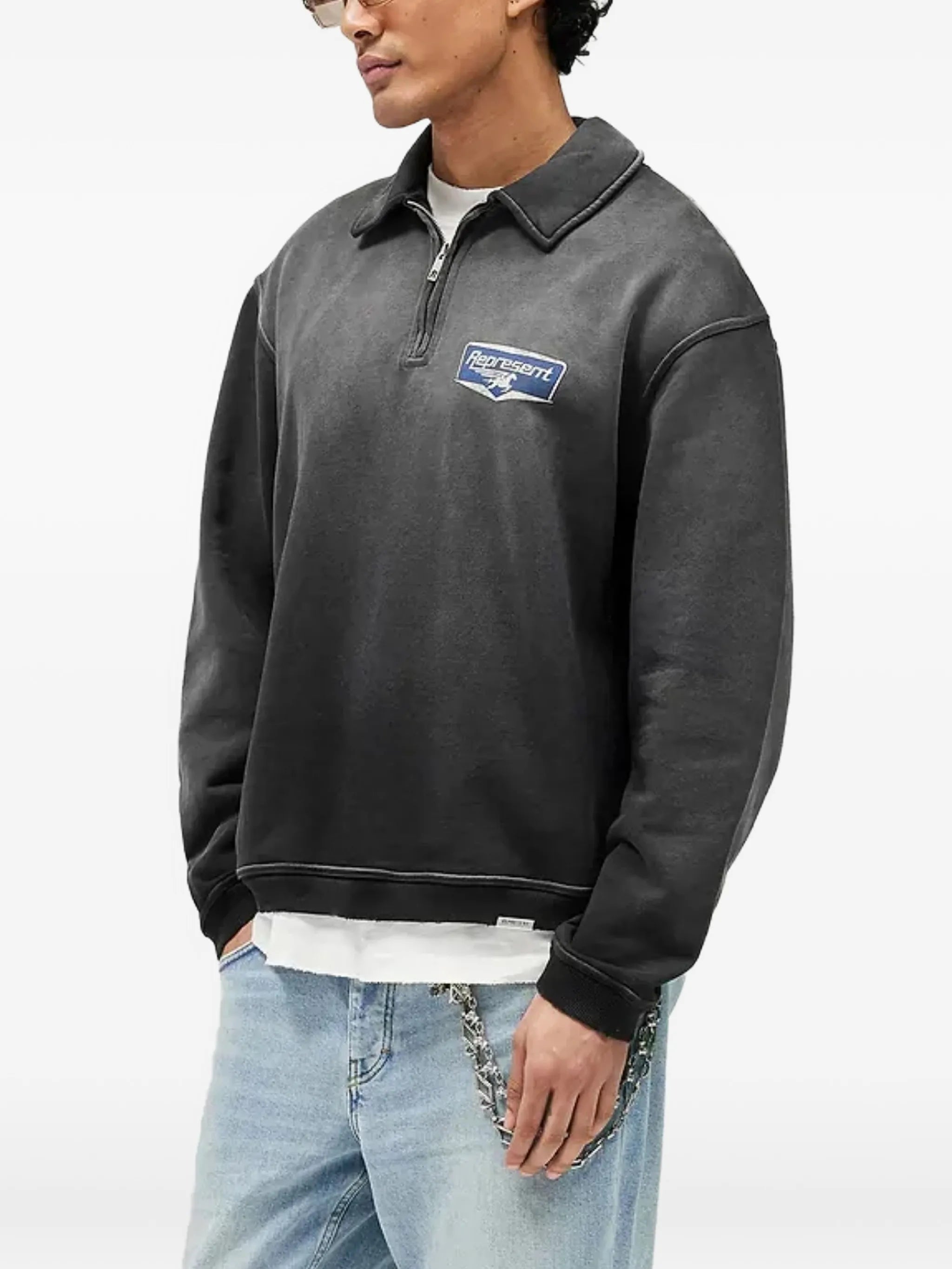 Nothing Faster quarter zip sweatshirt
