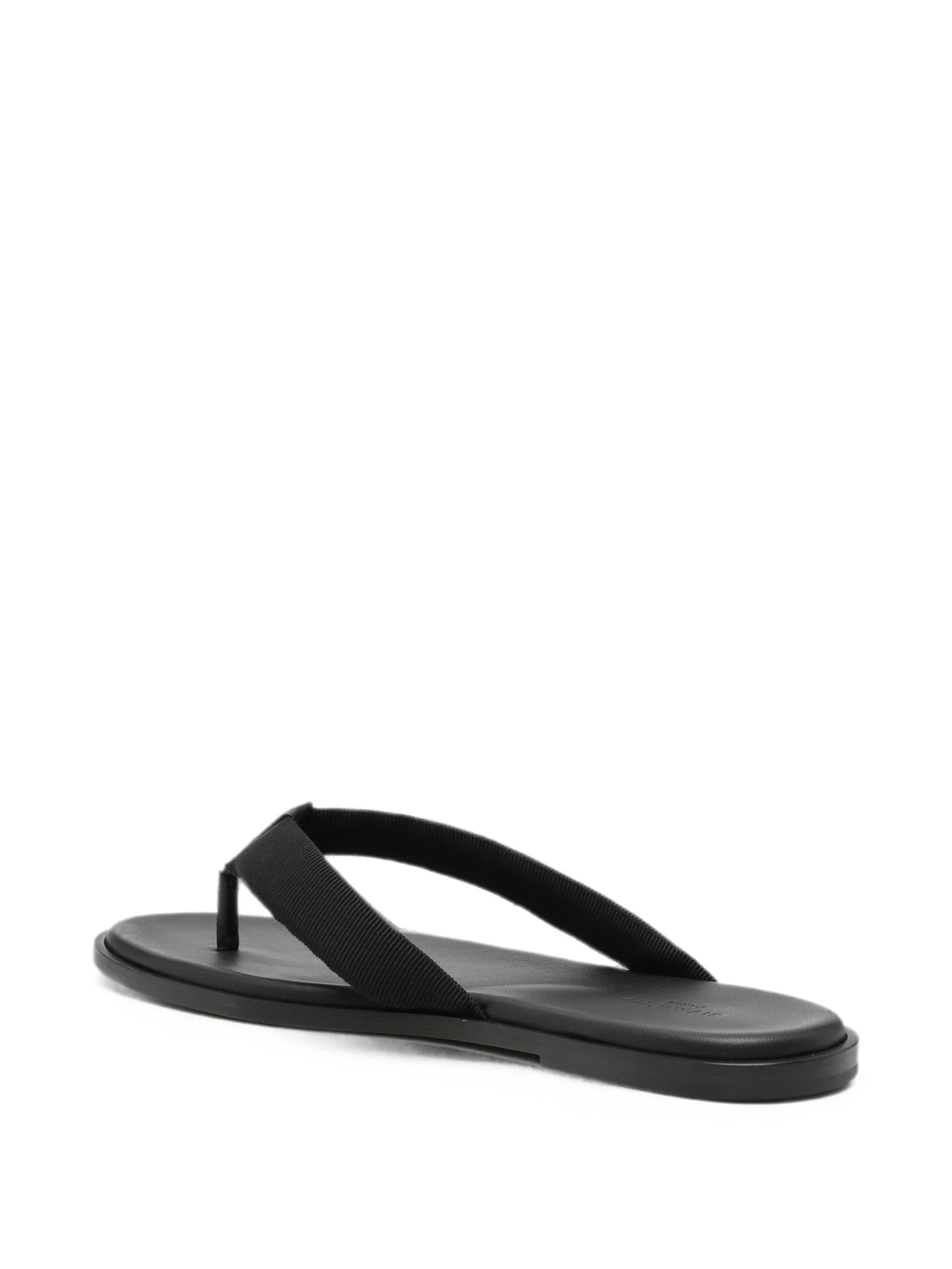 logo-patch sandals