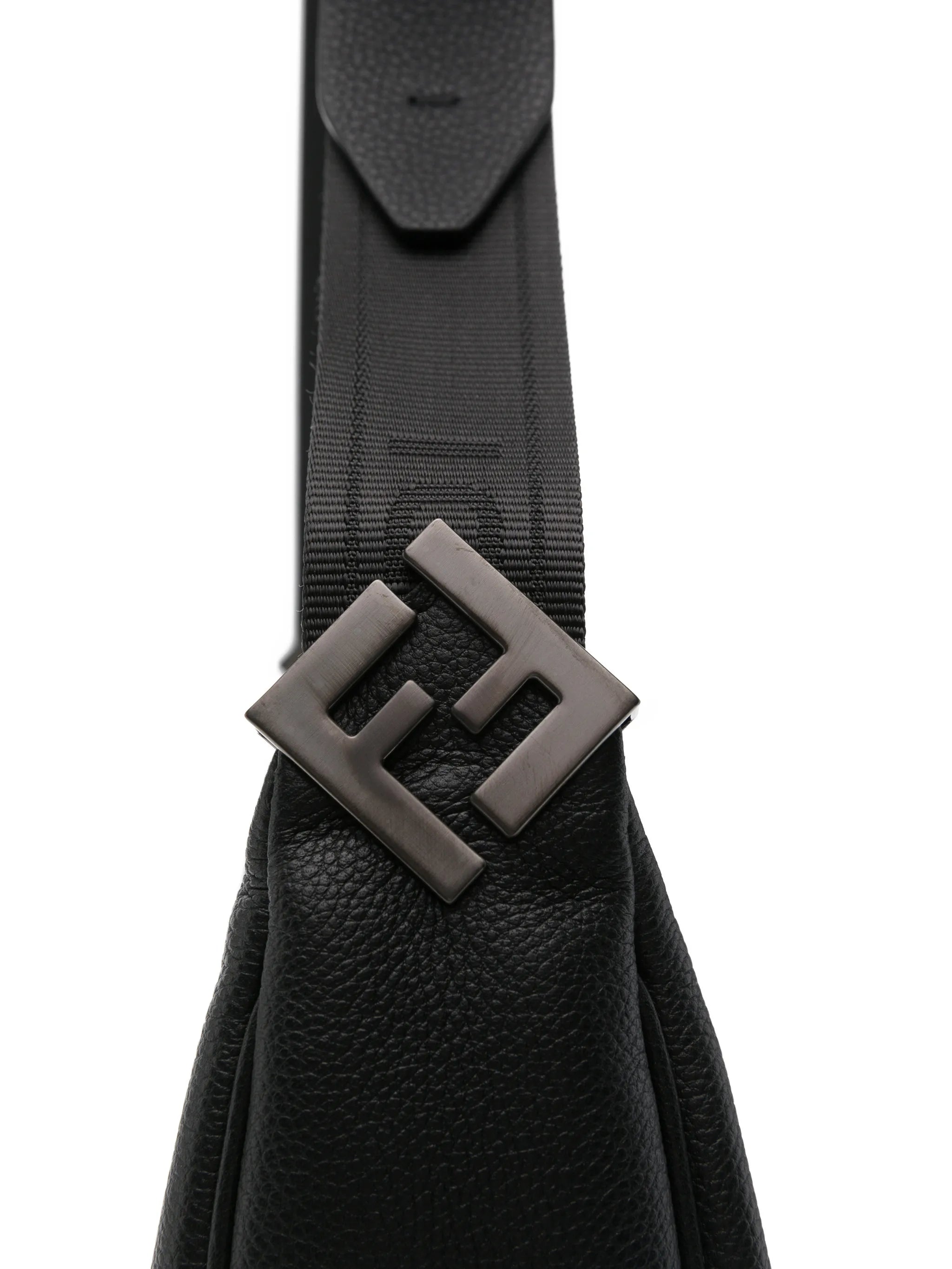 large Melon leather shoulder bag