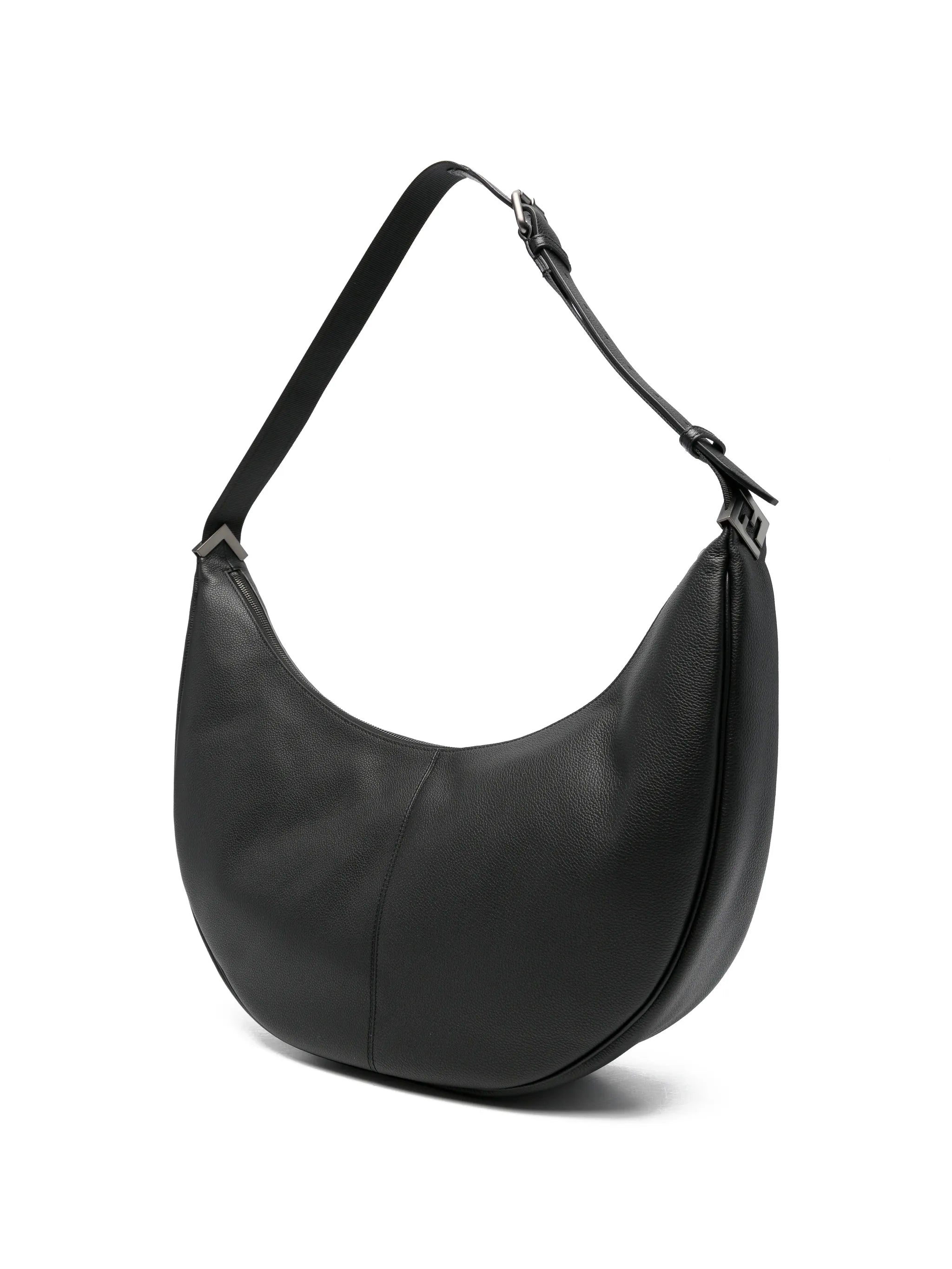 large Melon leather shoulder bag