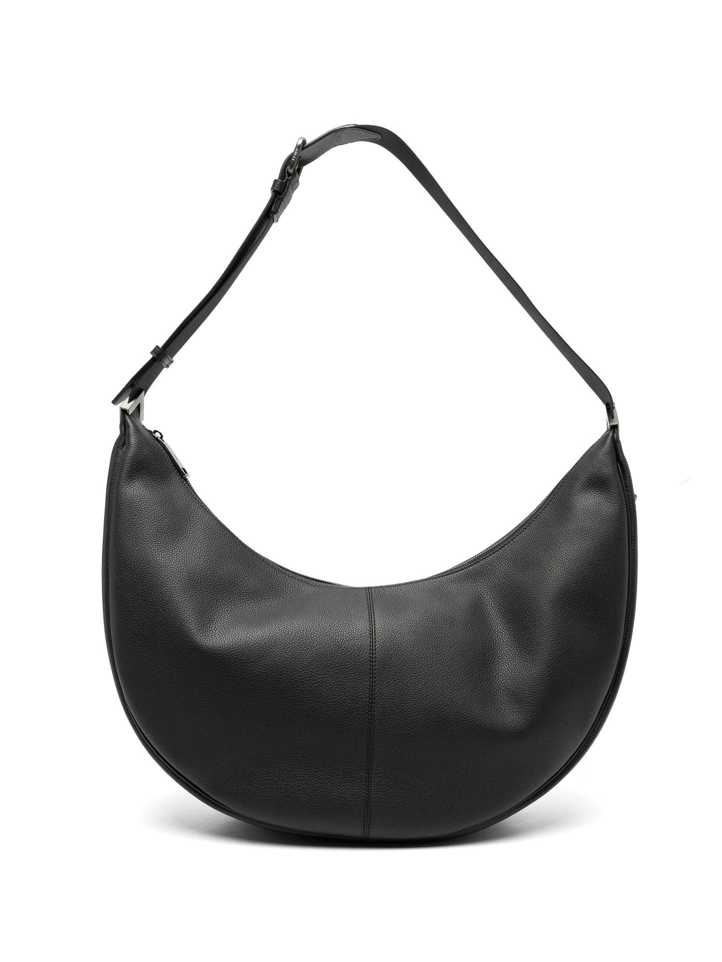 large Melon leather shoulder bag