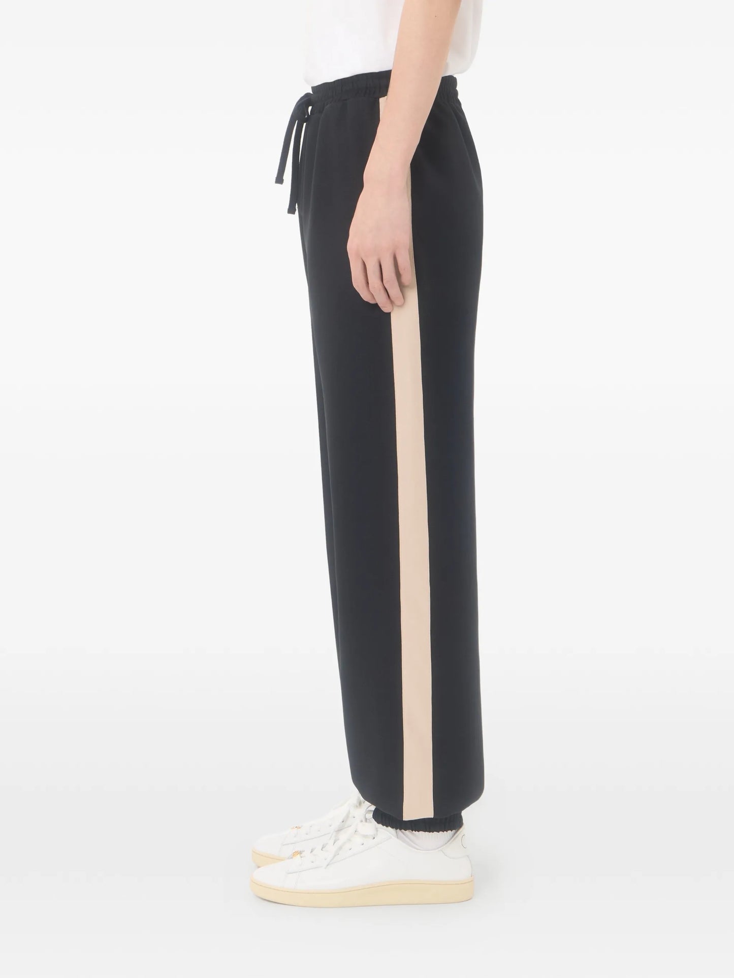 V-logo side-stripe track pants
