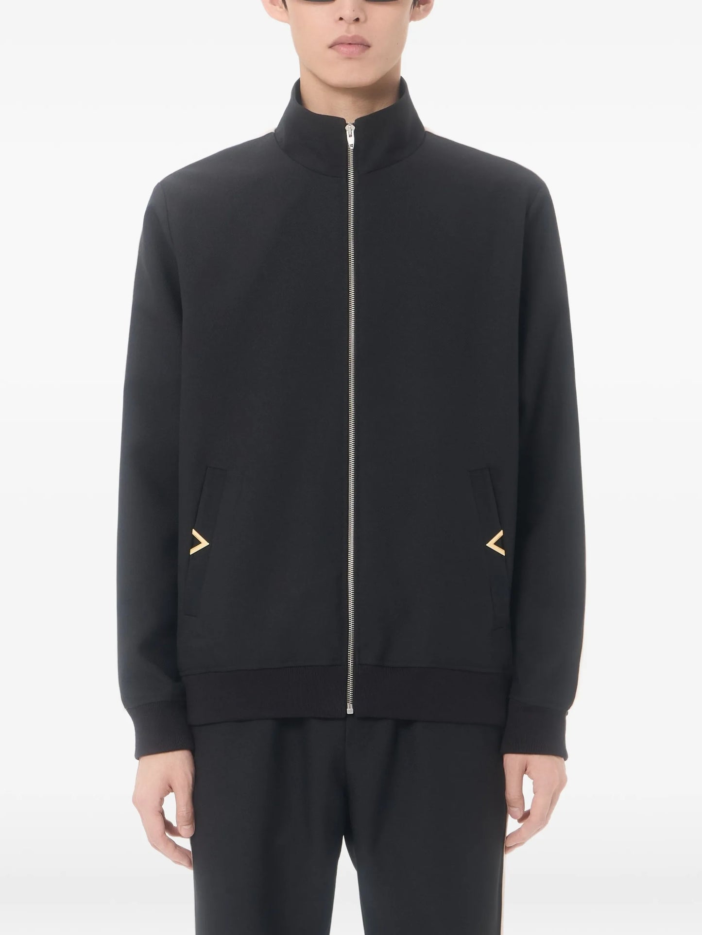 nylon sweatshirt with VGold
