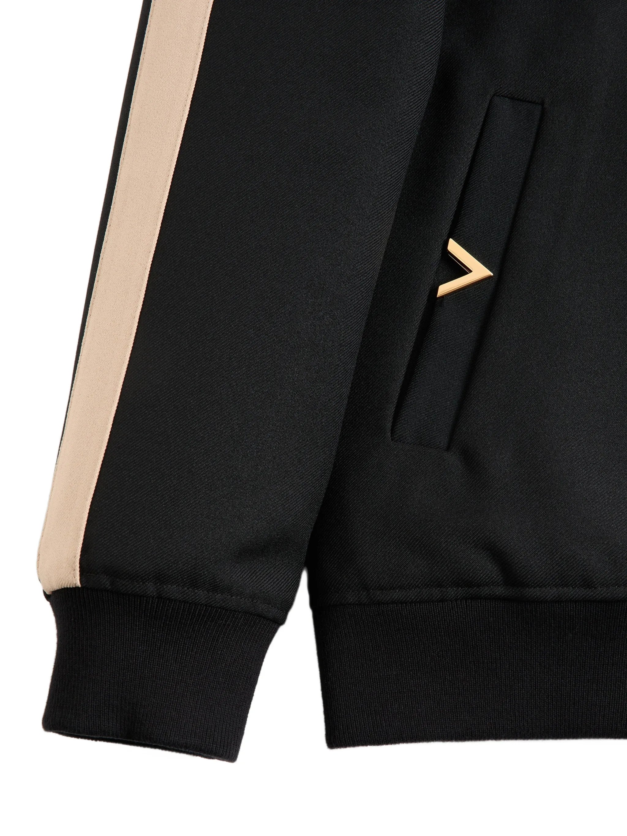 nylon sweatshirt with VGold