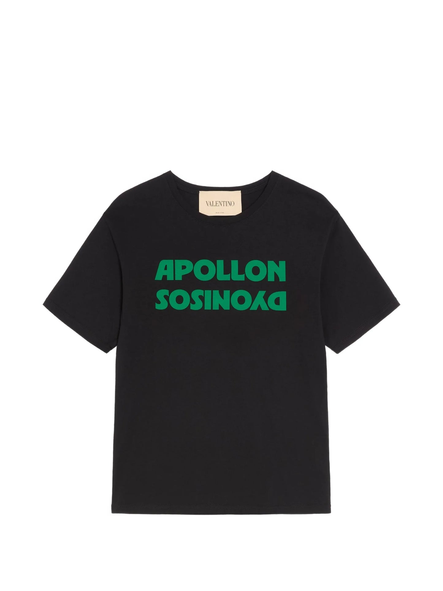 cotton T-Shirt with Apollon/Dyonisos print