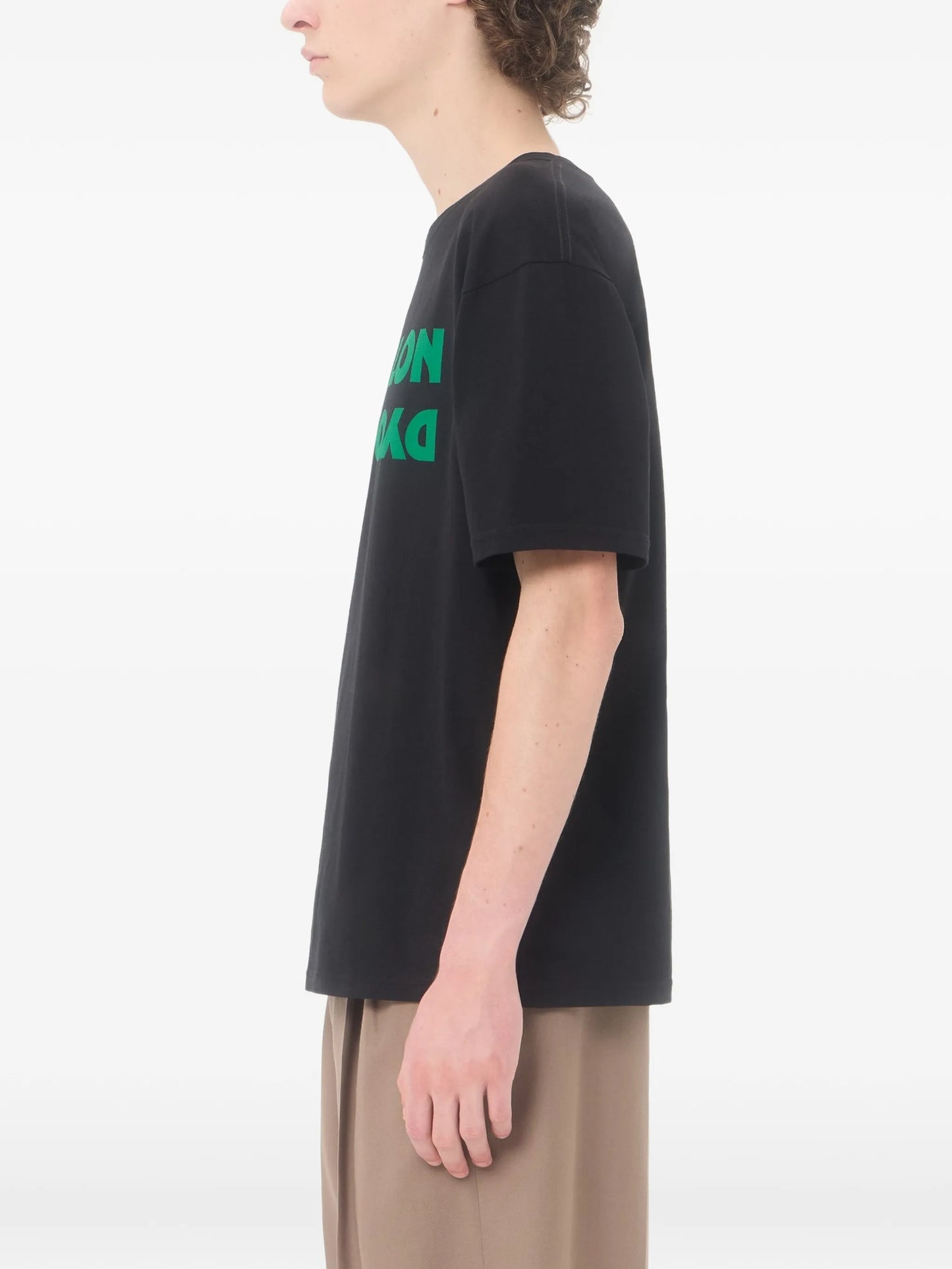 cotton T-Shirt with Apollon/Dyonisos print
