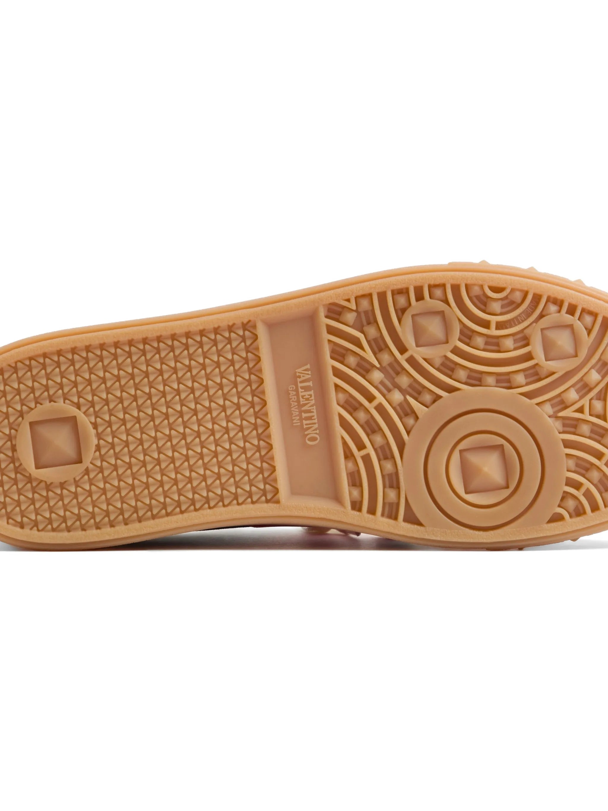 Upvillage low-top trainers in split-leather and calfskin nappa-leather
