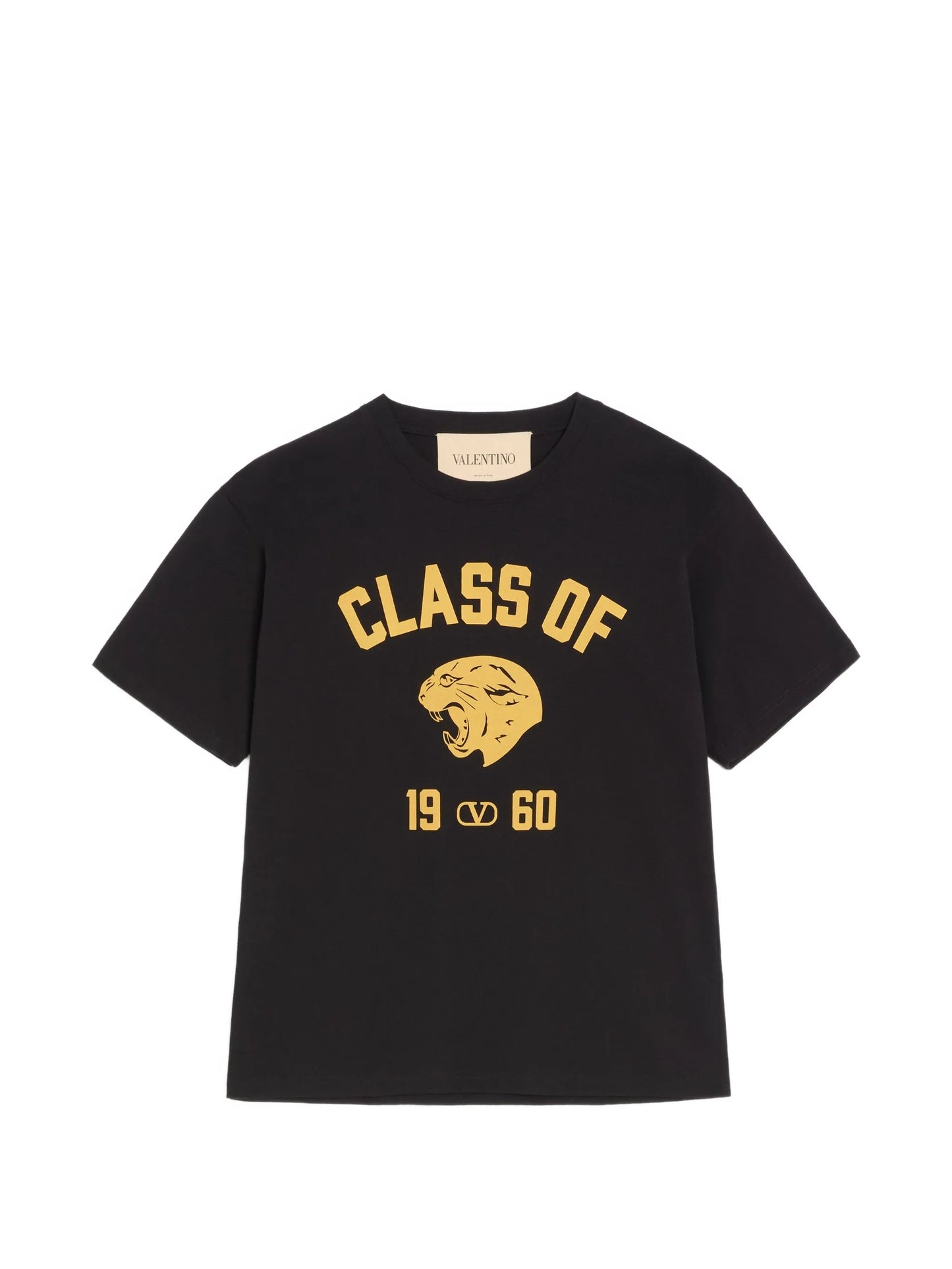 cotton T-Shirt with panther print