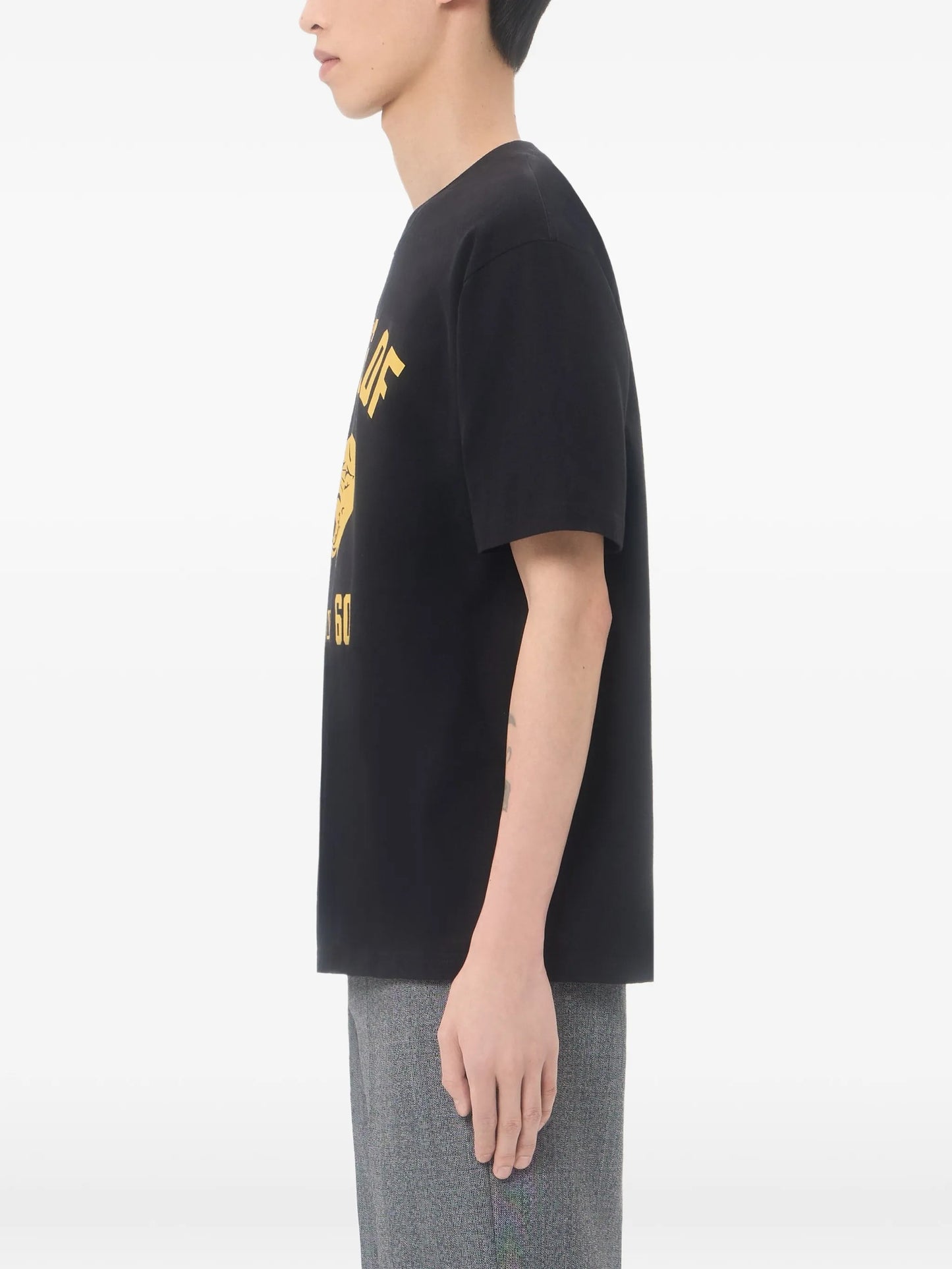 cotton T-Shirt with panther print