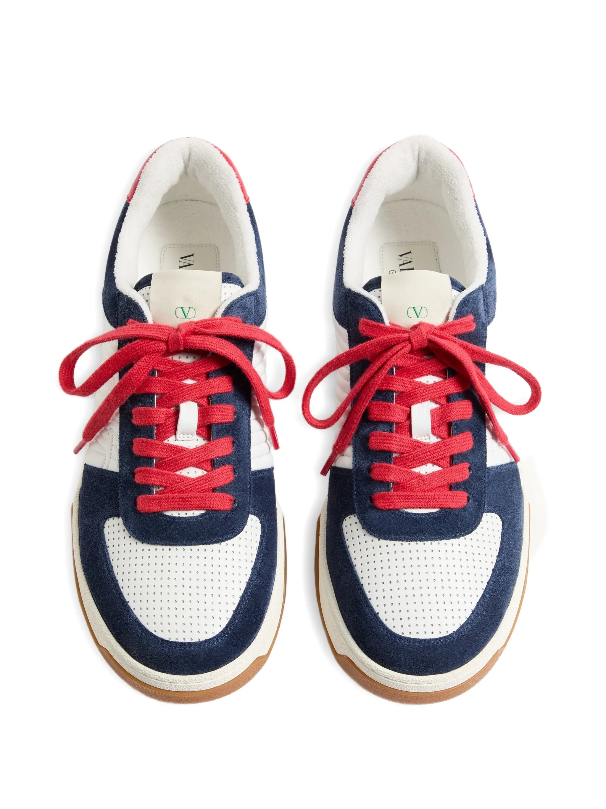 Sparry sneakers in split leather and nappa