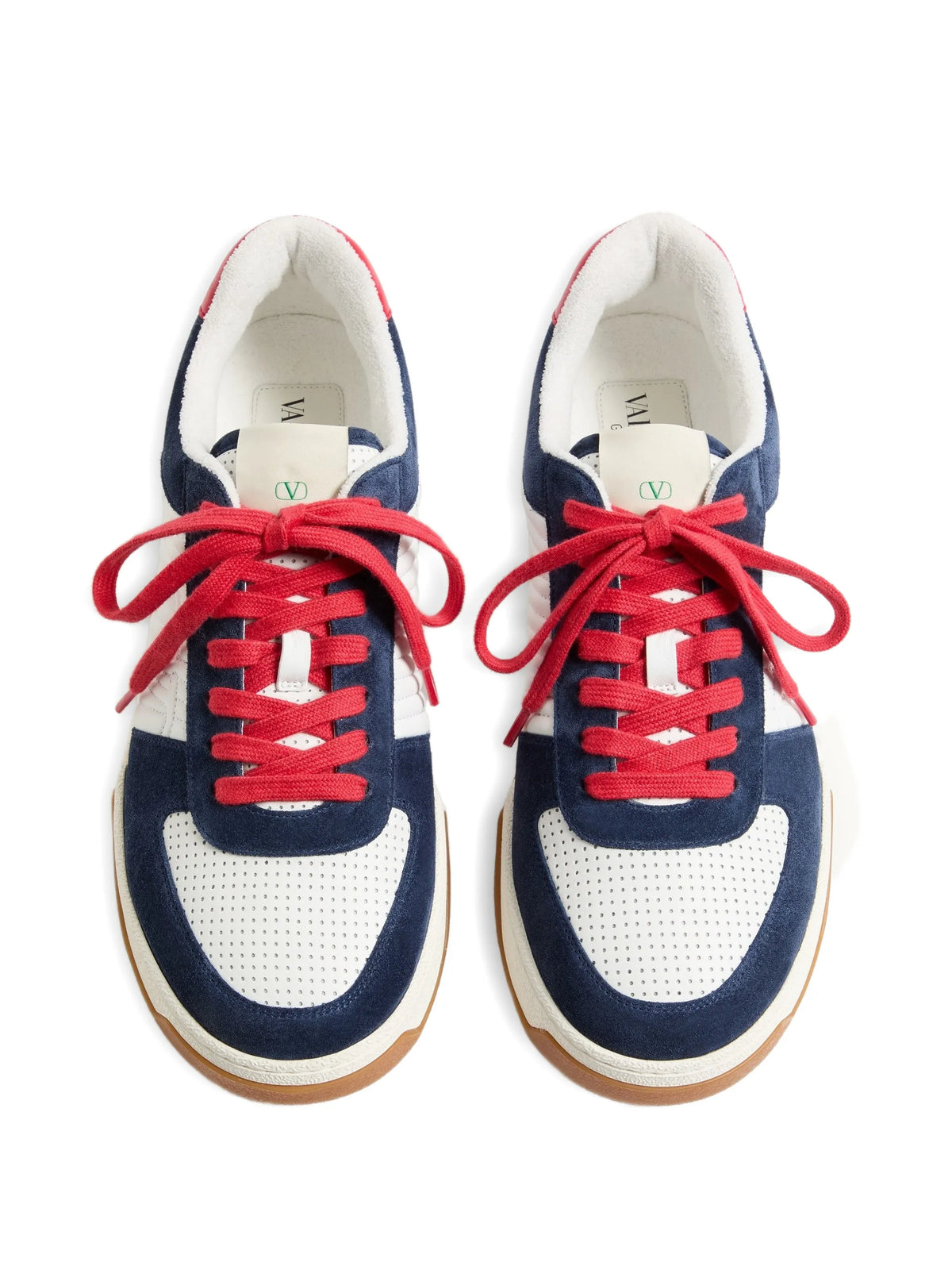 Sparry sneakers in split leather and nappa