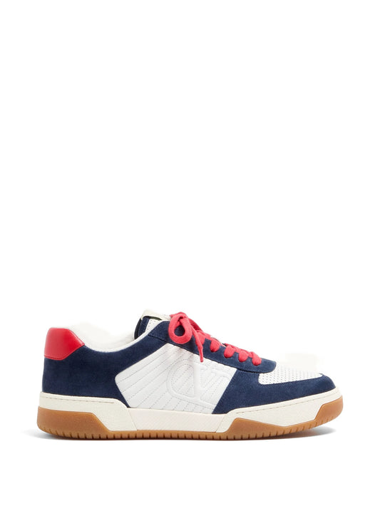 Sparry trainers in split leather and nappa
