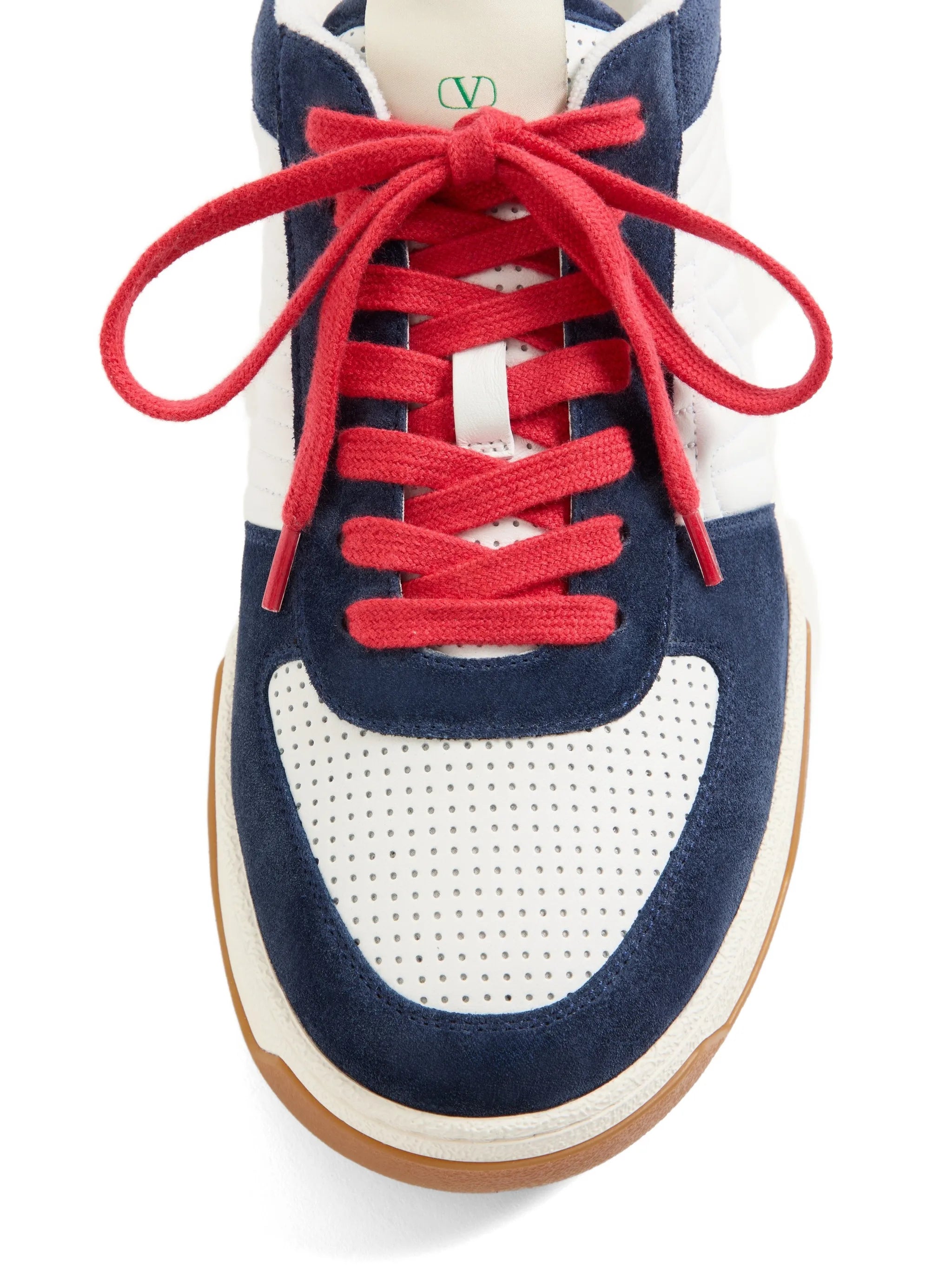 Sparry sneakers in split leather and nappa
