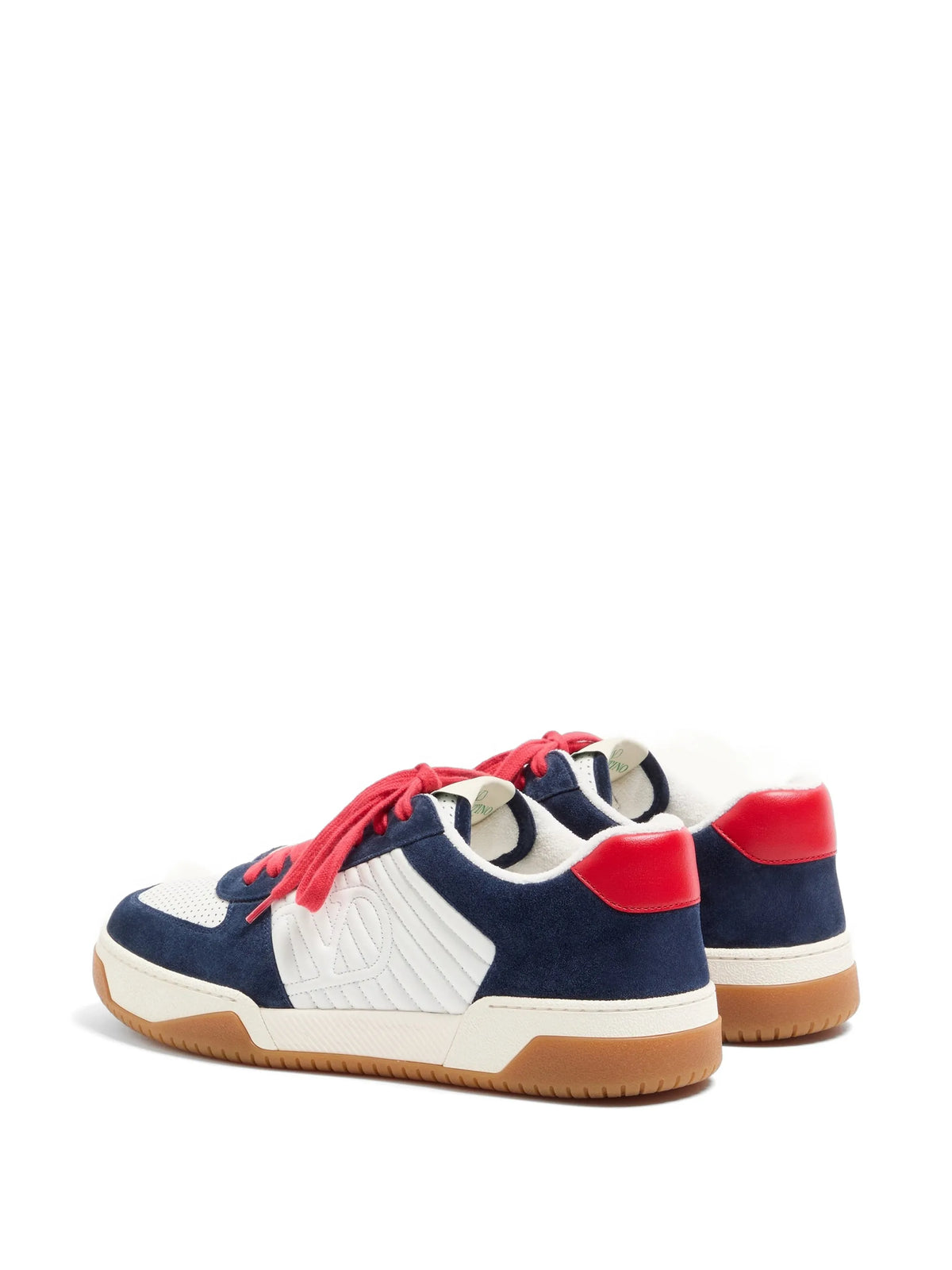 Sparry sneakers in split leather and nappa