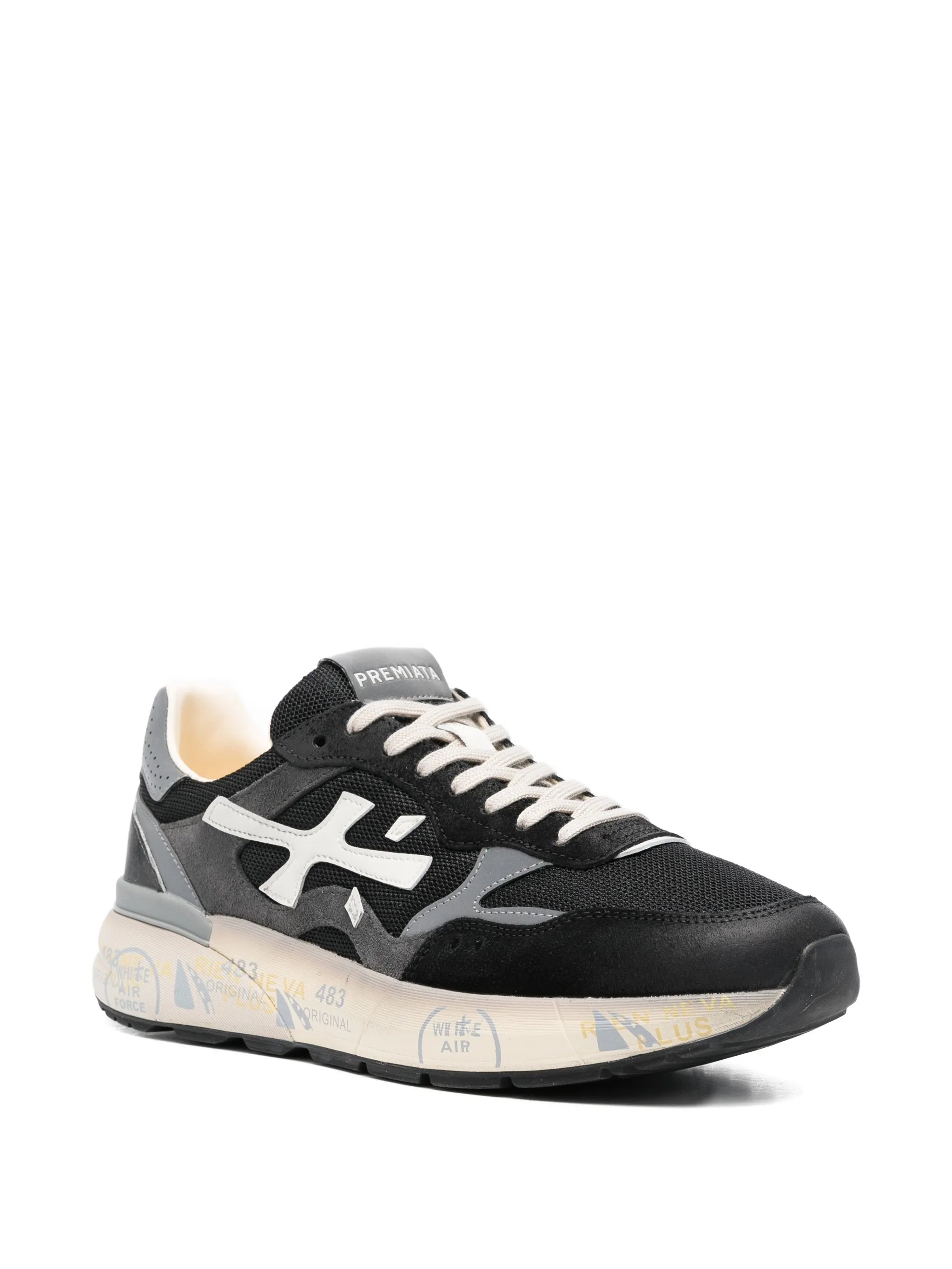 Mick logo-appliqué sneakers
