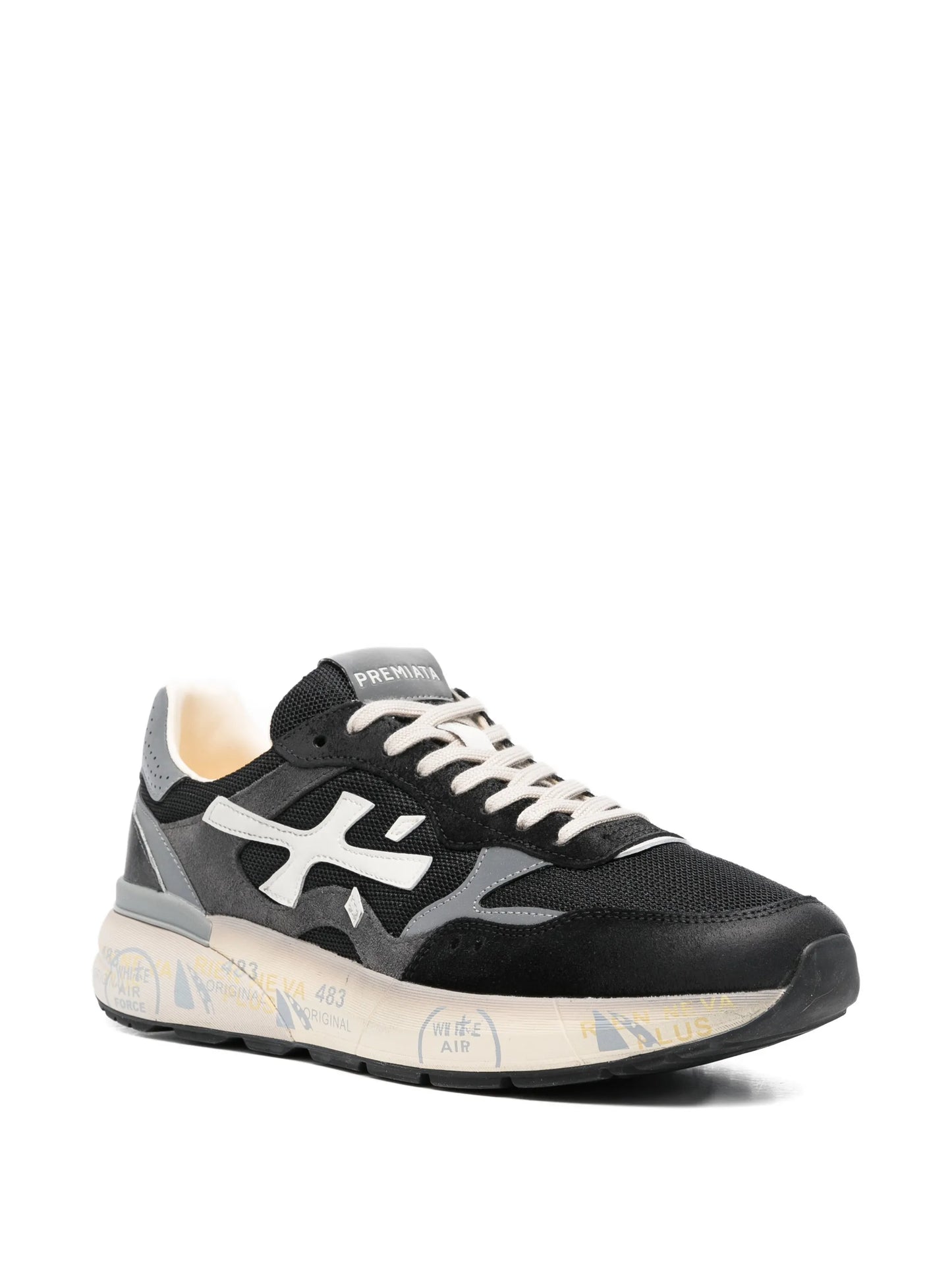 Mick logo-appliqué sneakers