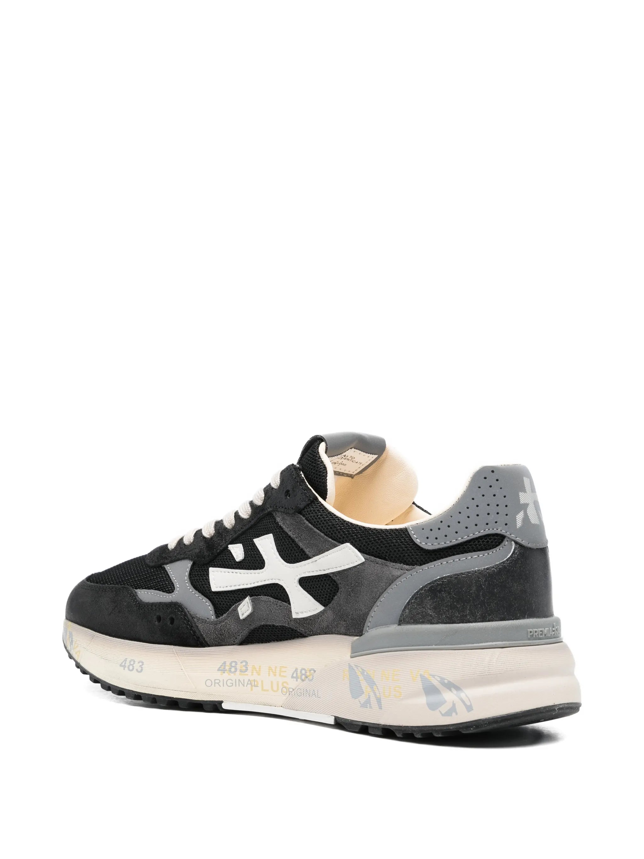 Mick logo-appliqué sneakers