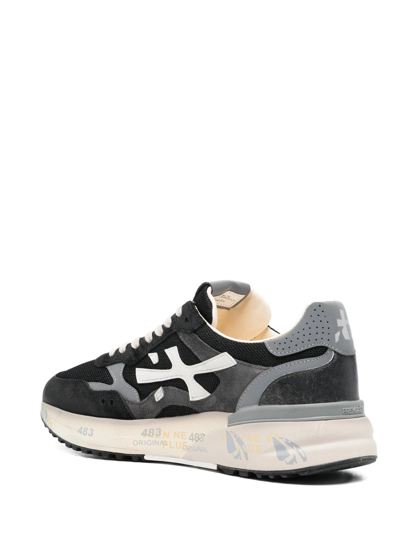 Mick logo-appliqué sneakers