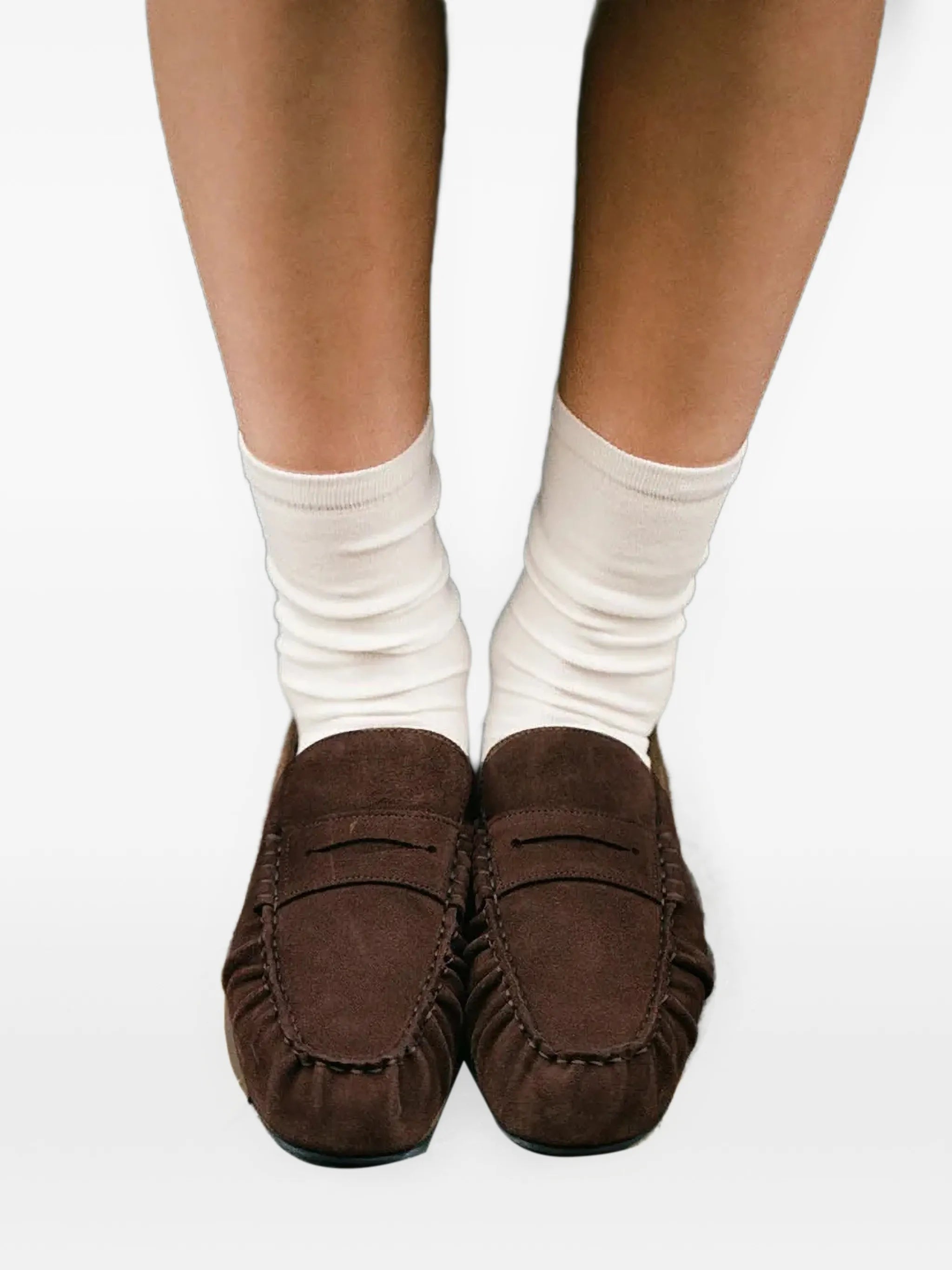 Aven ruffled loafers