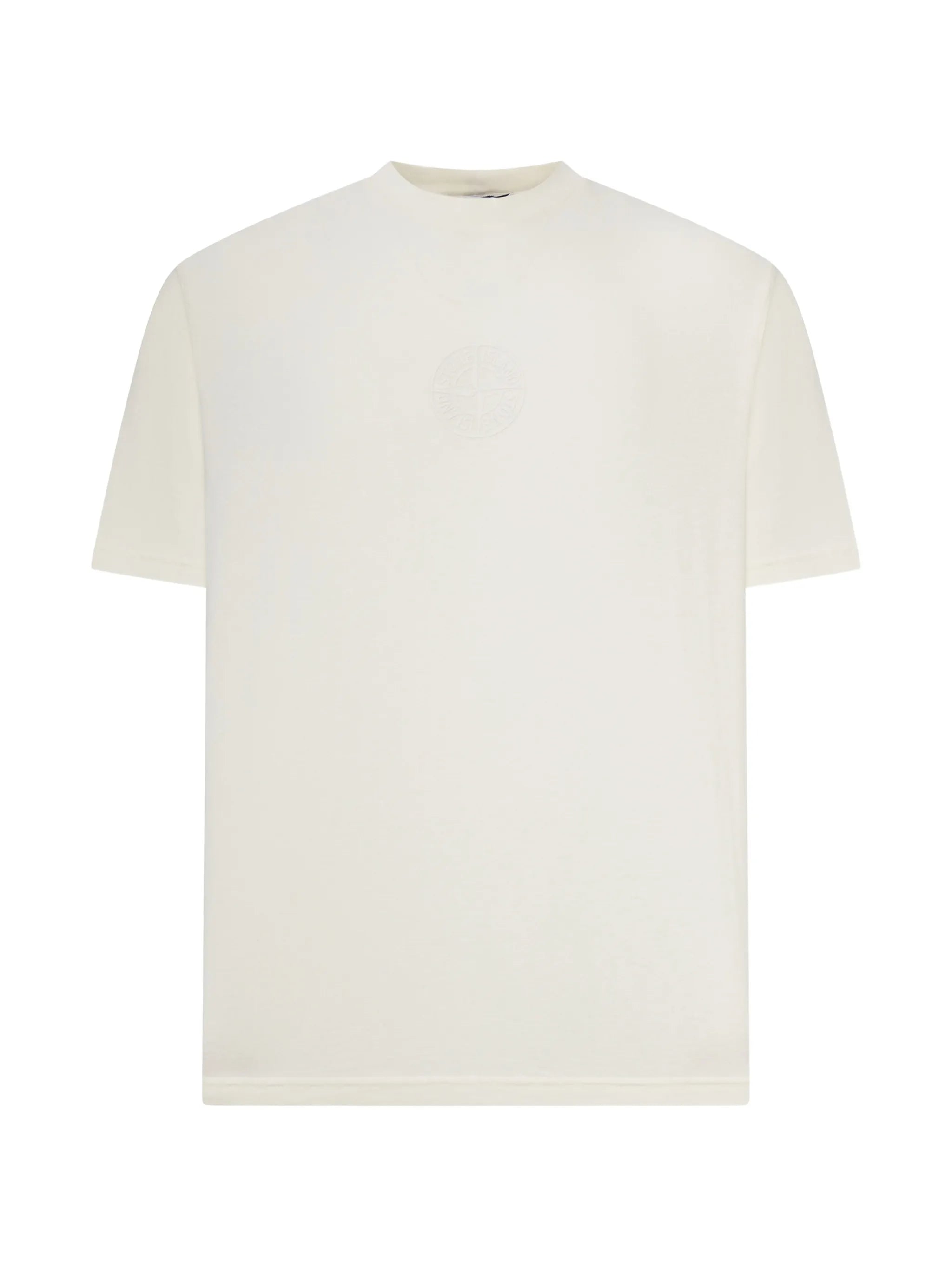 logo-embroidered T-shirt