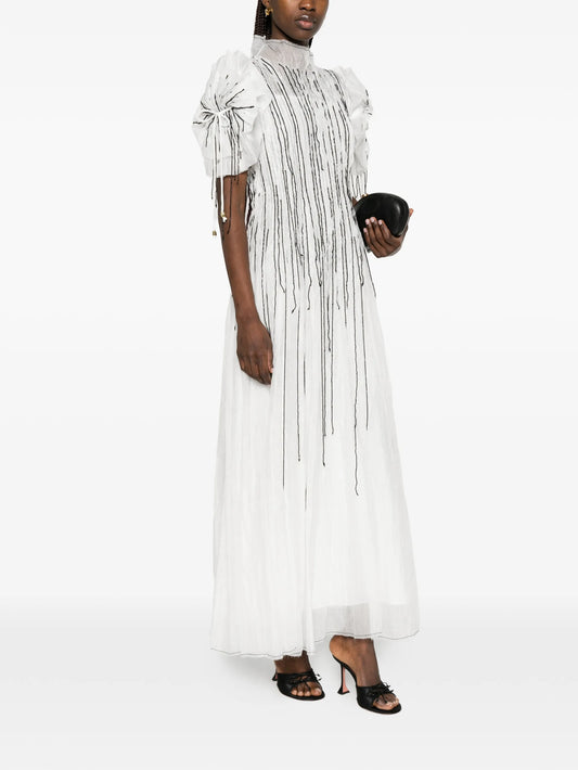 Clara embellished maxi dress