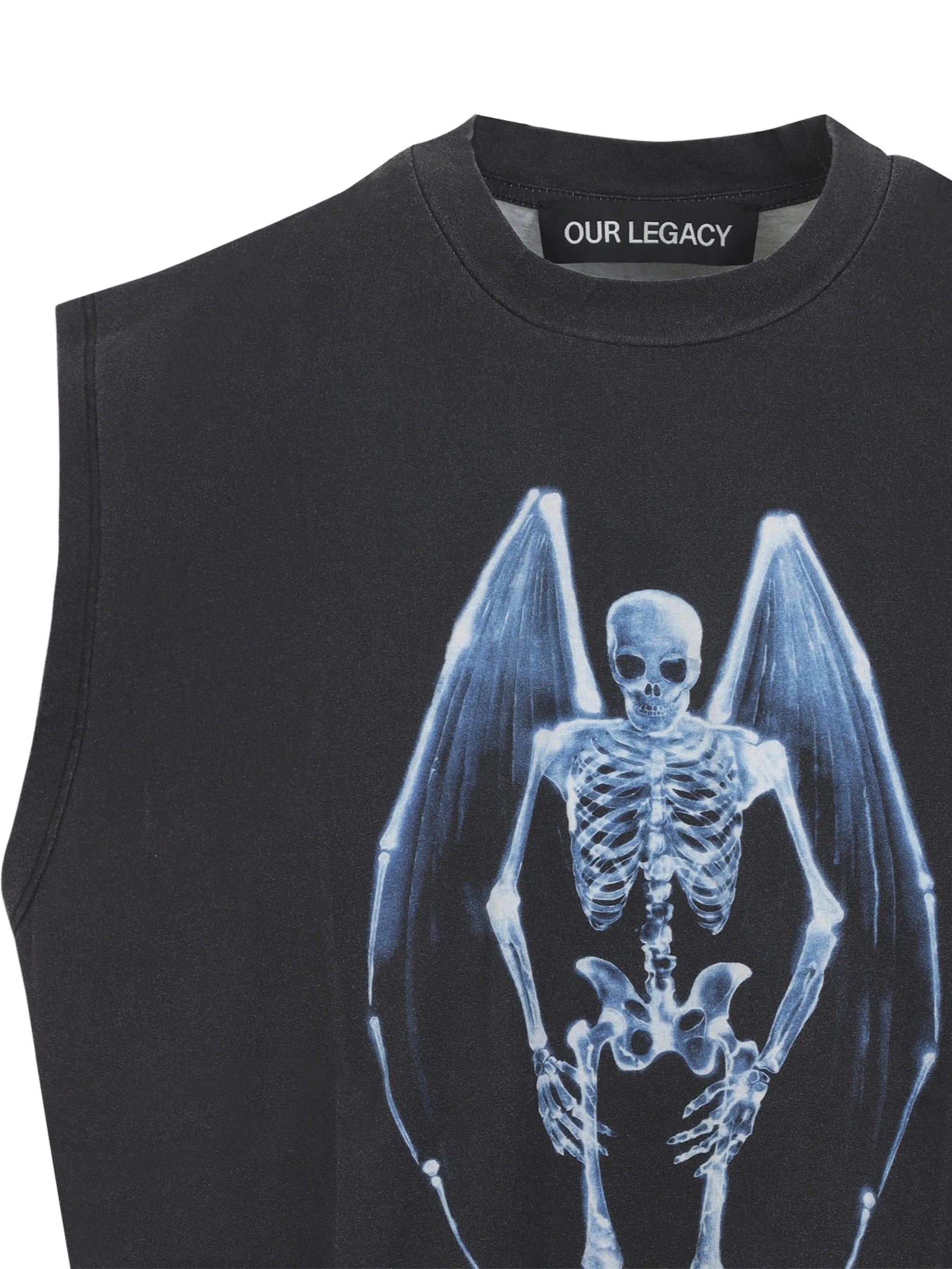 fallen-angel-print vest