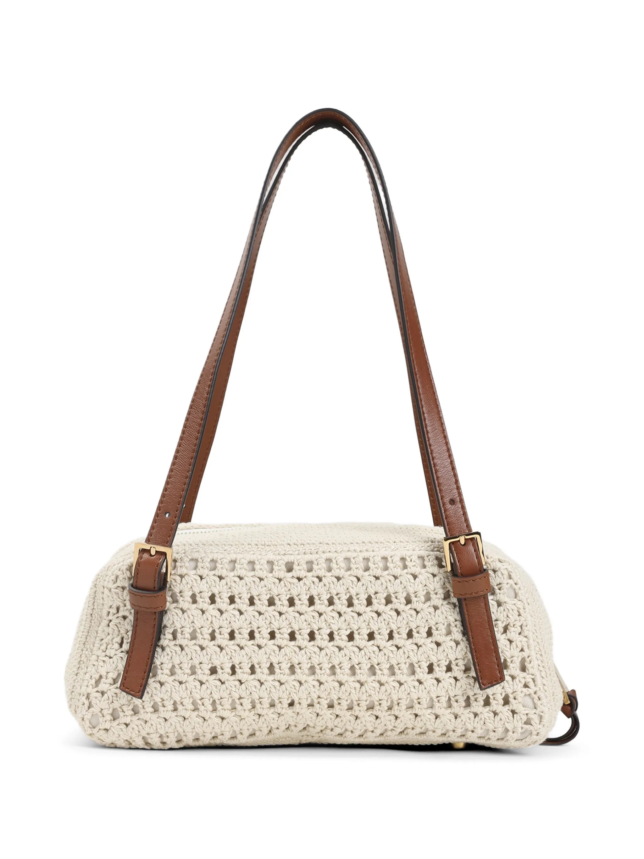 crochet-design shoulder bag