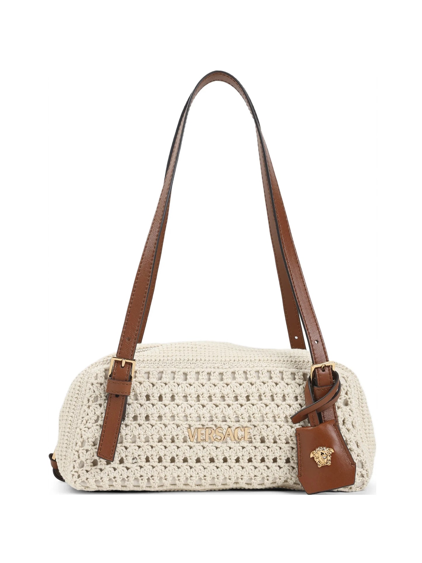 crochet-design shoulder bag