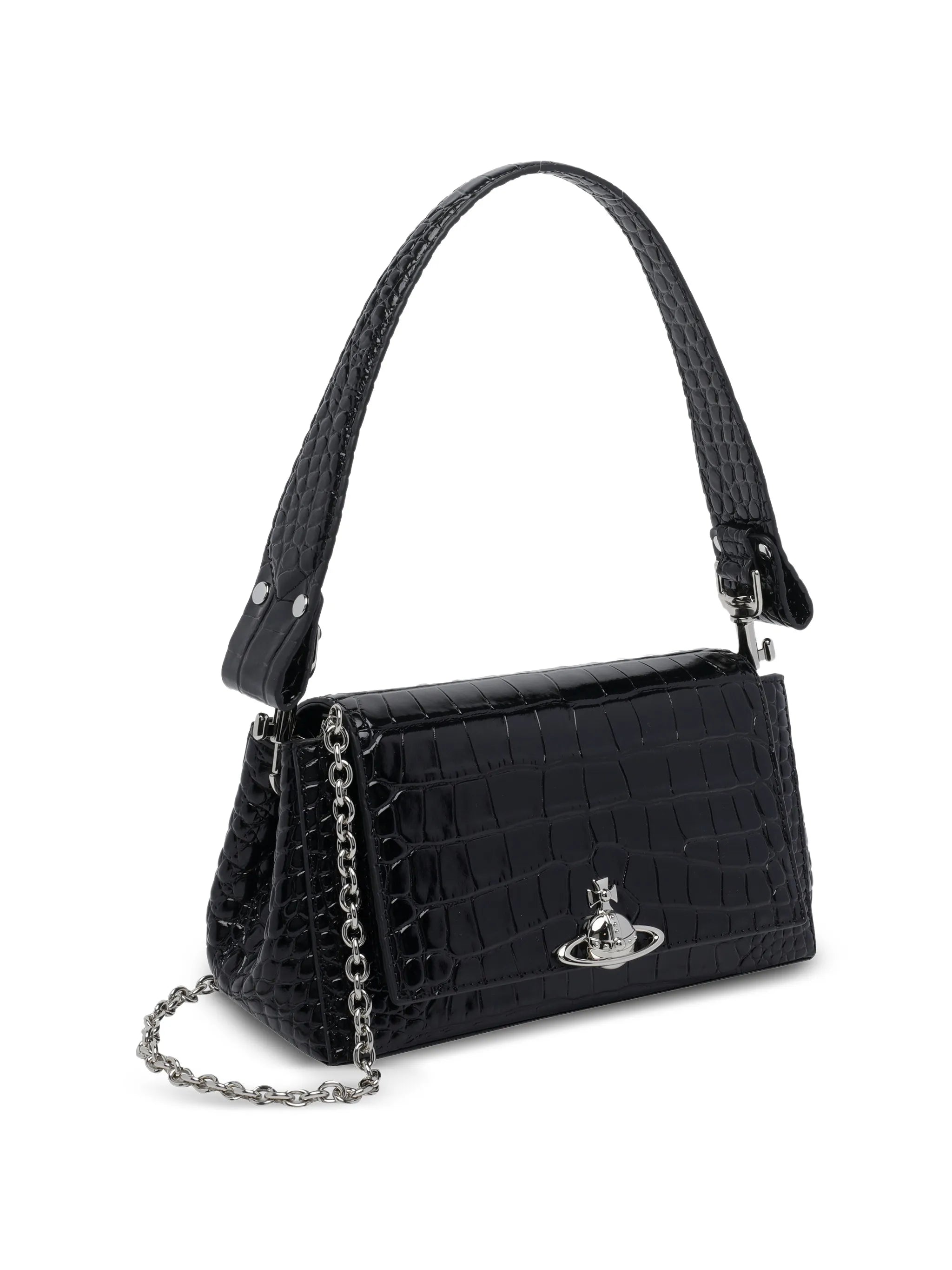 medium Hazel logo-plaque shoulder bag