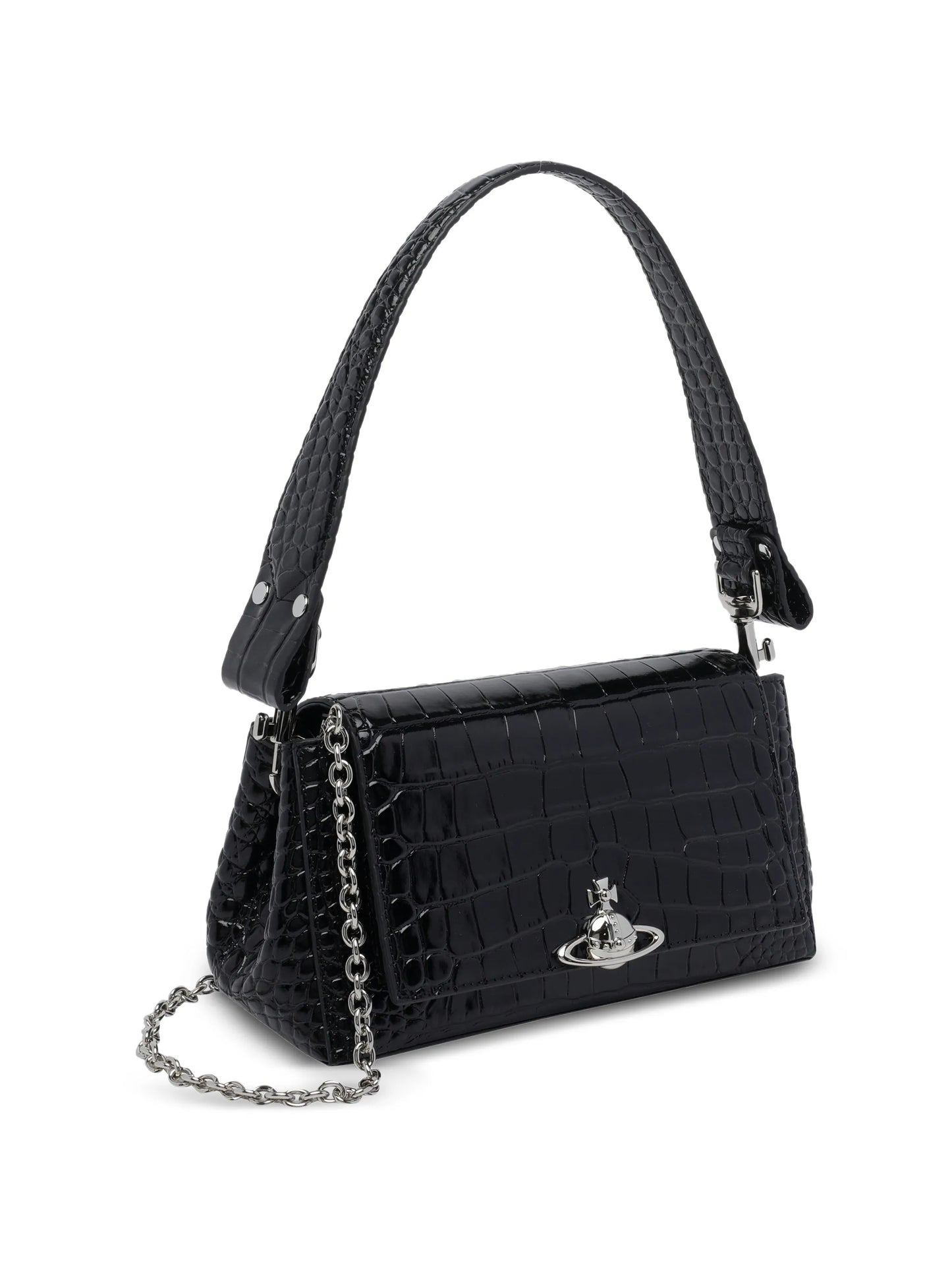 medium Hazel logo-plaque shoulder bag