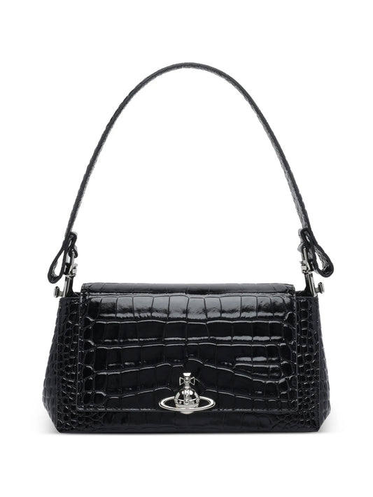 medium Hazel logo-plaque shoulder bag