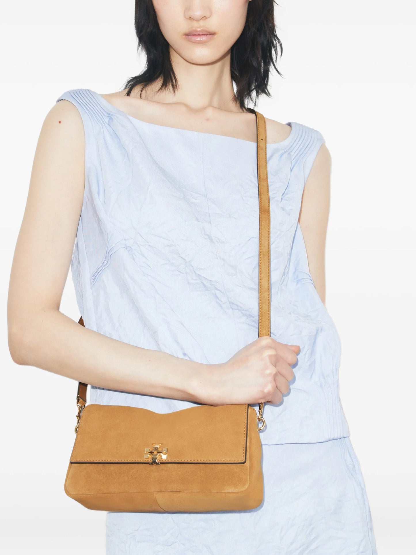 small Charlie suede shoulder bag
