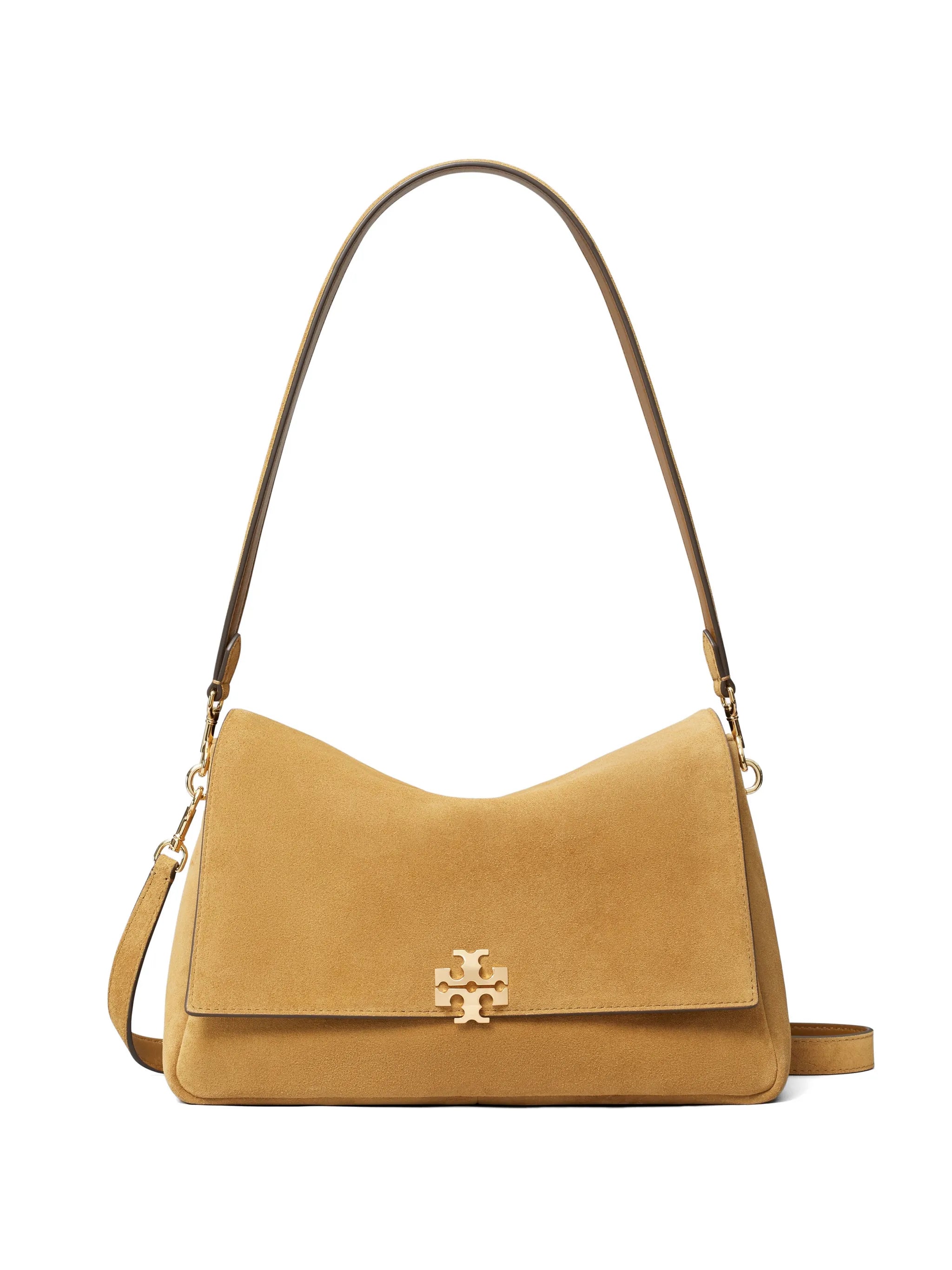Charlie suede shoulder bag